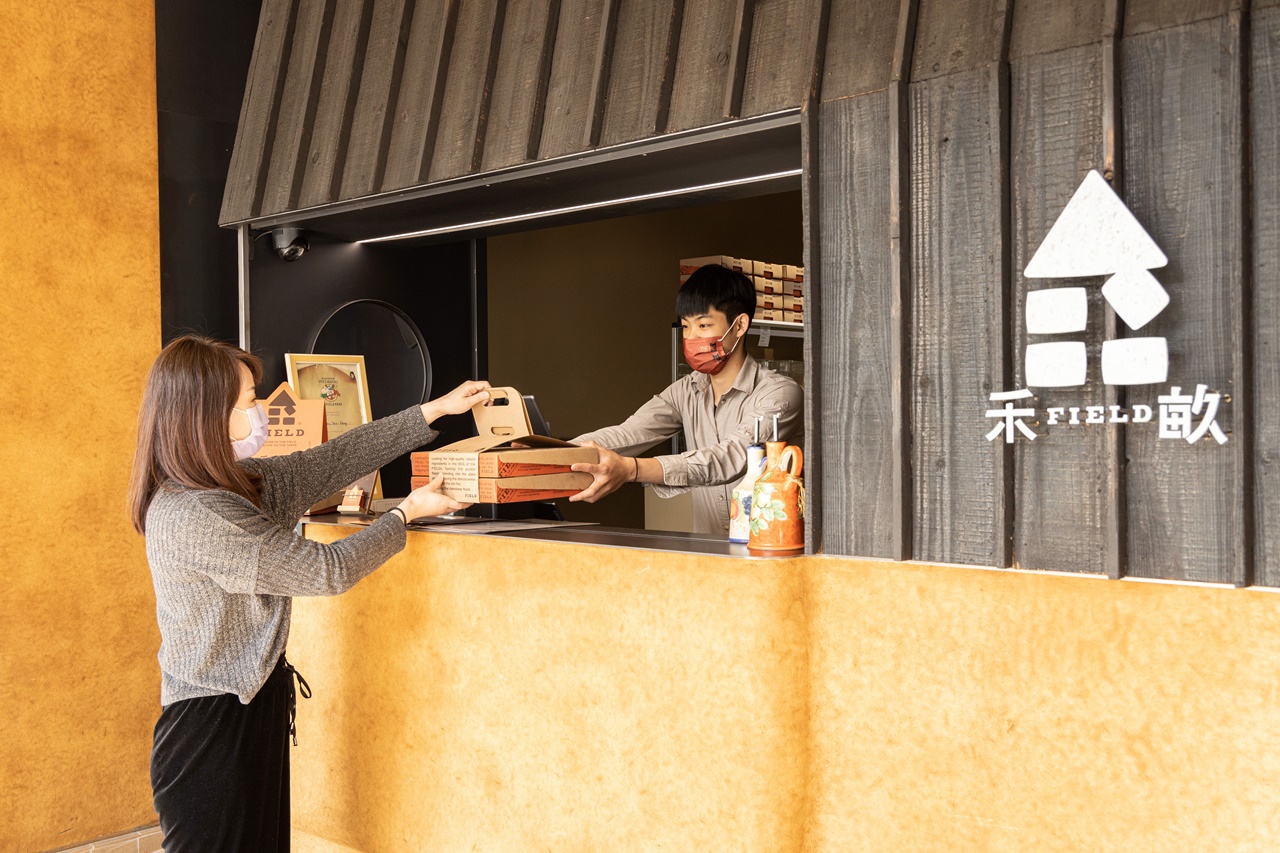 「禾畝FIELD」可自取外帶,也提供線上點餐及Ubereats。
