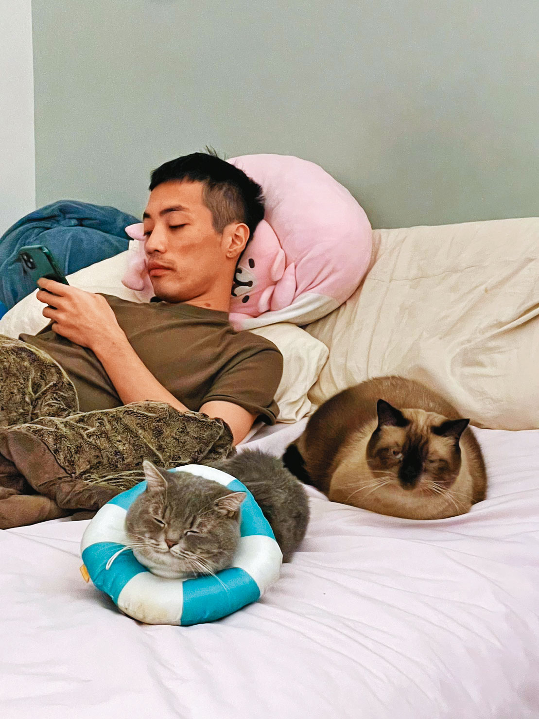 今年9月,洪定杉(圖)要求與A小姐同居,其實是為了躲債。(讀者提供)