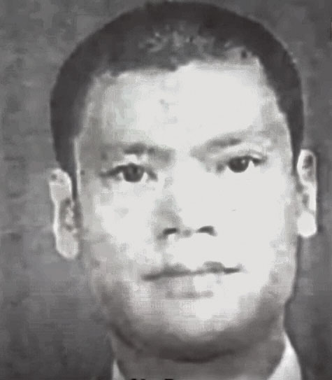 謝通運(圖)被7名殺手連開39槍奪命,死在賓士座車內。(東森新聞提供)