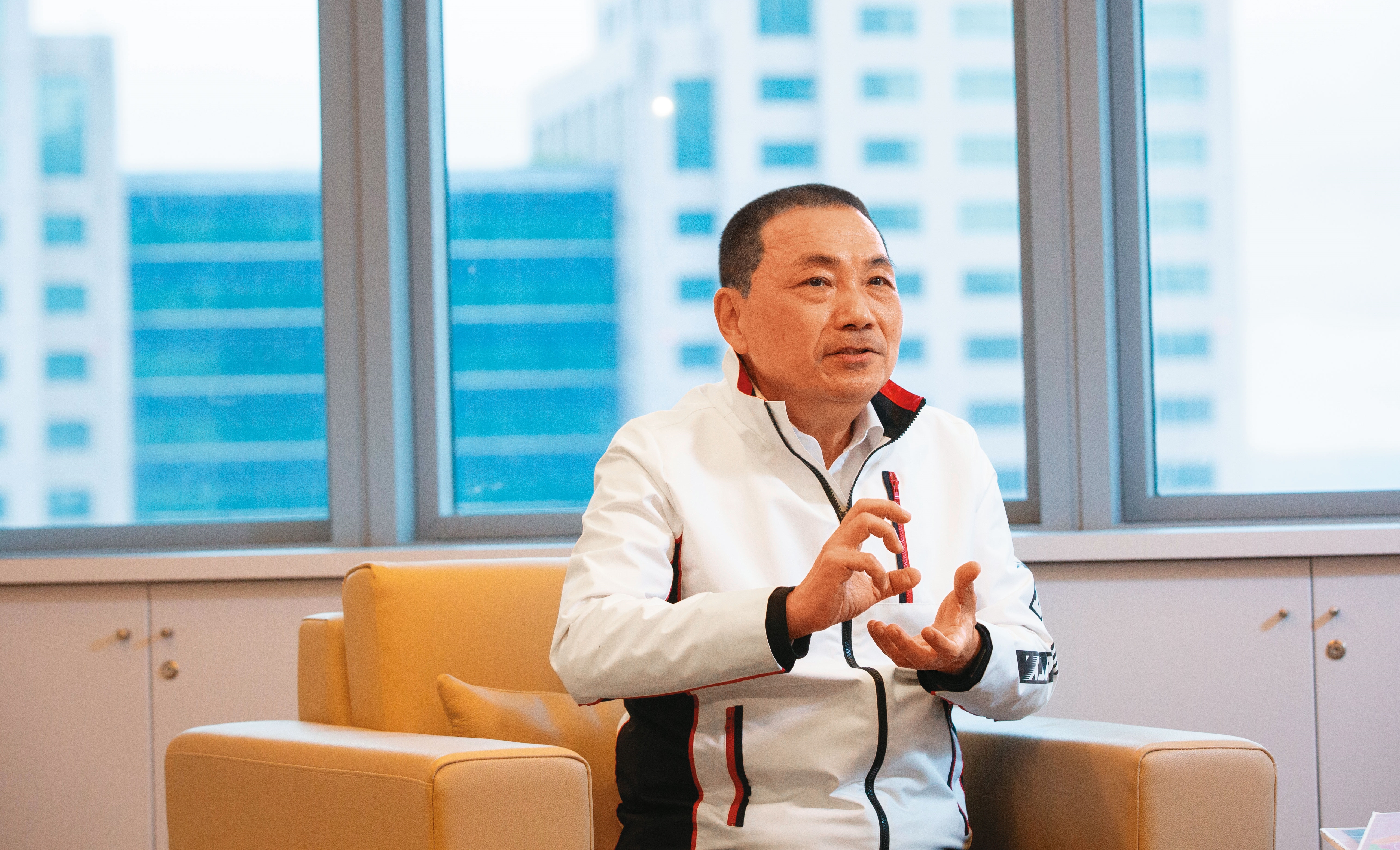 新北市長侯友宜提及辦案往事，特別感謝妻子的支持與包容。
