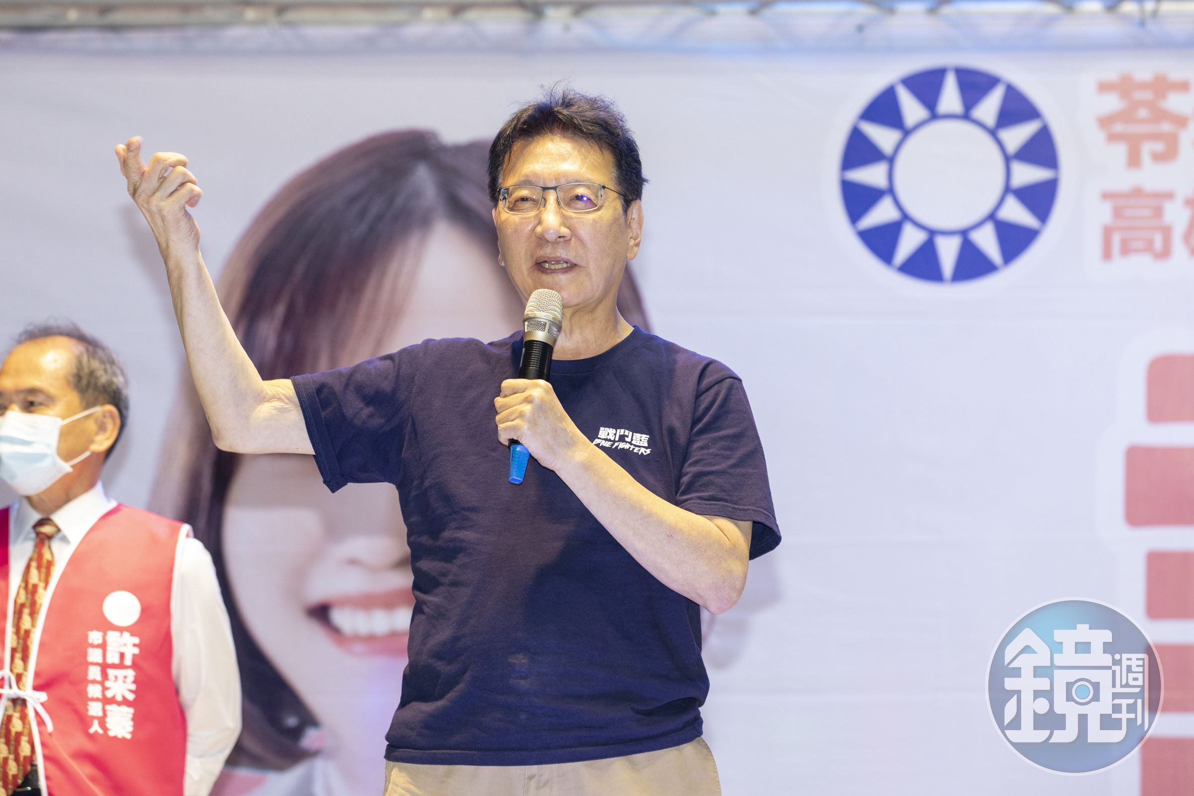 趙少康（圖）鬆口稱讚郭台銘是個好人選，「支持比他適合的人」。（本刊資料照）