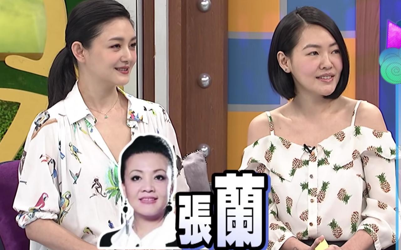 大S(左)曾在妹妹小S主持《康熙來了》透露,茹素十幾年被張蘭逼吃肉。(翻攝自我愛貓大YT頻道)