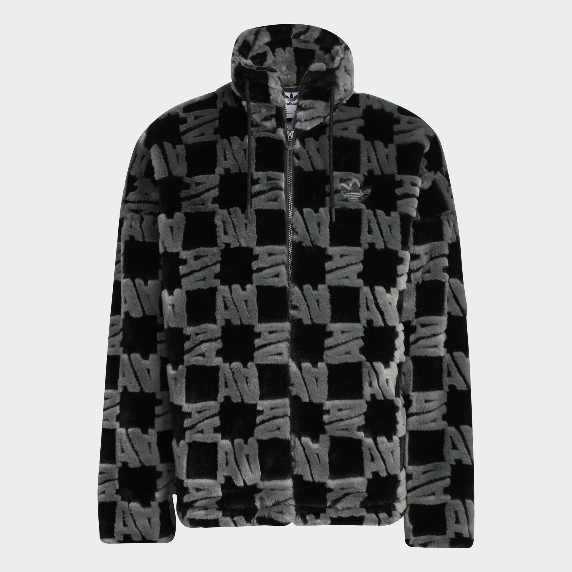 格紋環保皮草 NT$5,690 adidas Originals(adidas Originals提供)