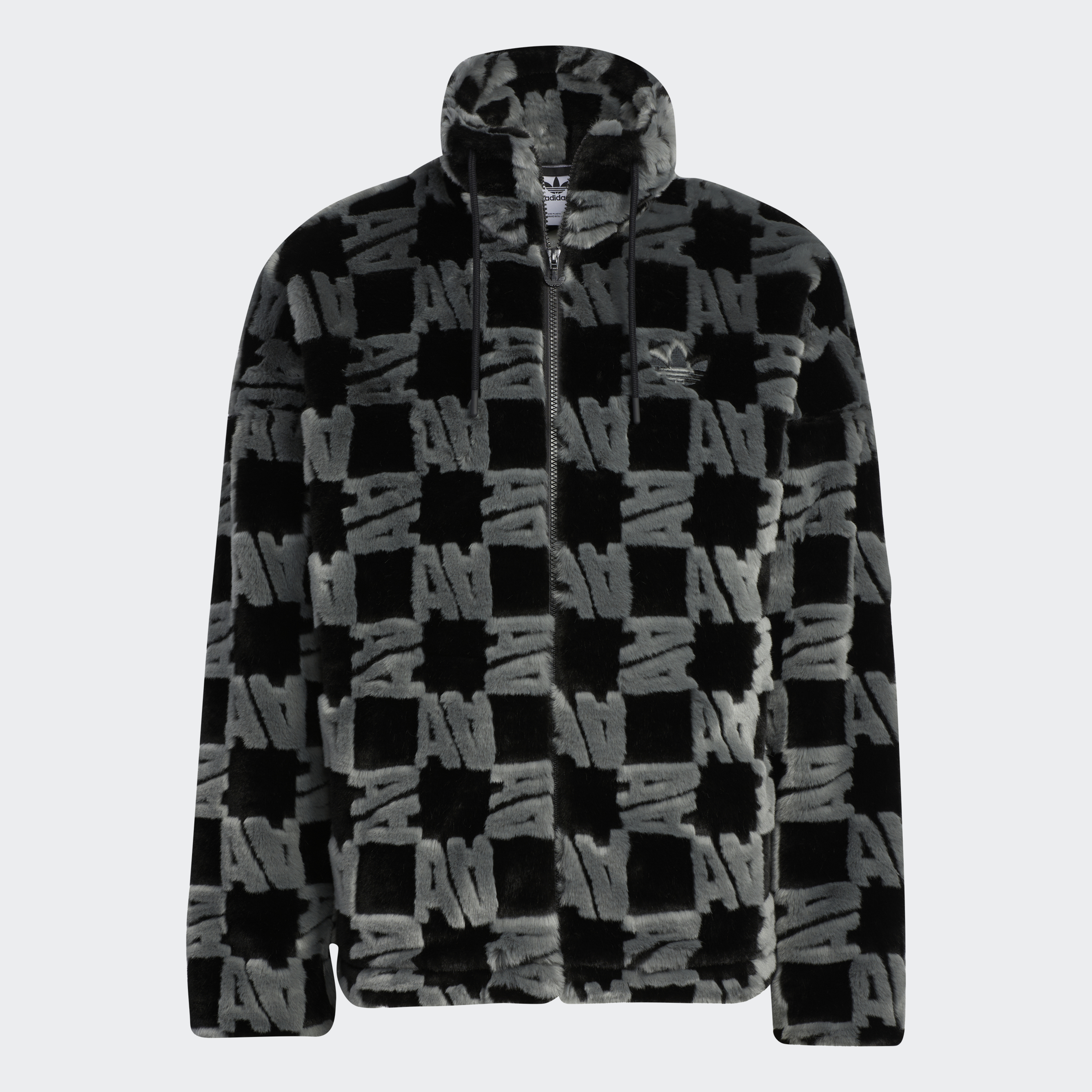 格紋環保皮草 NT$5,690 adidas Originals(adidas Originals提供)