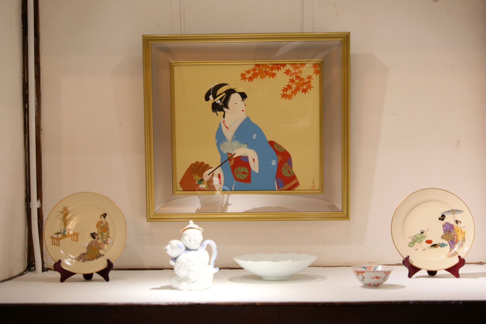 以東洋古美術為主的藏品，觀賞性十足。