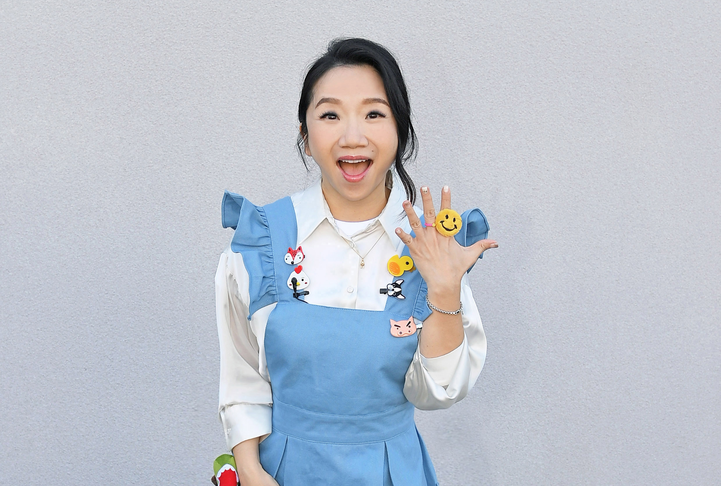 台視新節目《哈囉!毛小孩》主持人陶晶瑩。（台視提供）