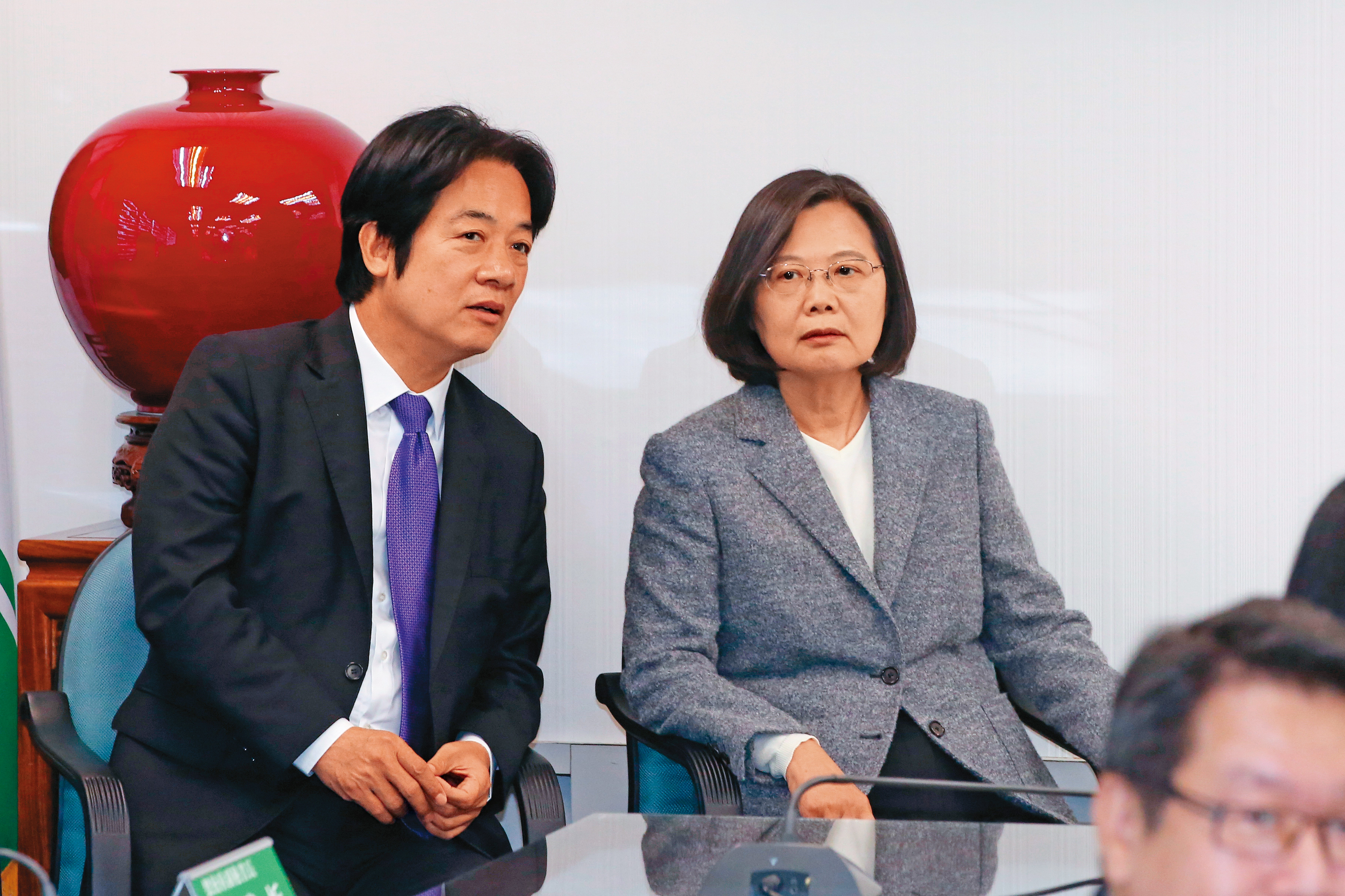 賴清德入主黨中央後,執政團隊將打破過去「英蘇體制」模式,黨部參與度料將提高。