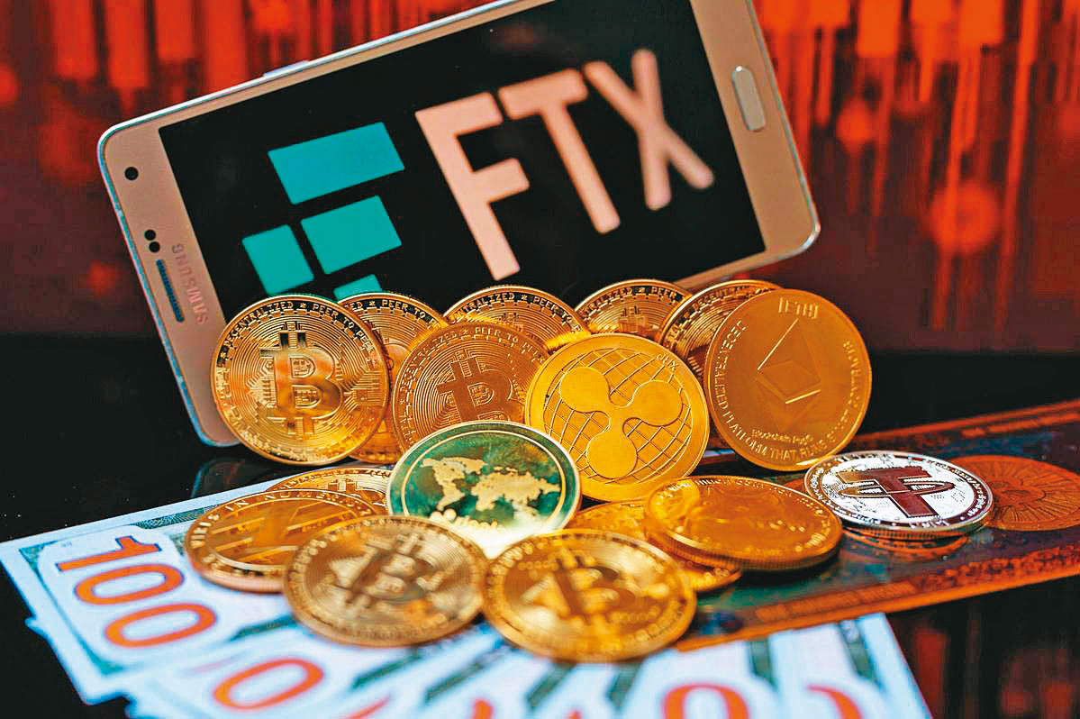虛擬貨幣交易所FTX宣告破產，因金管會無法可管，投資人基本上只能自負盈虧了。（東方IC）