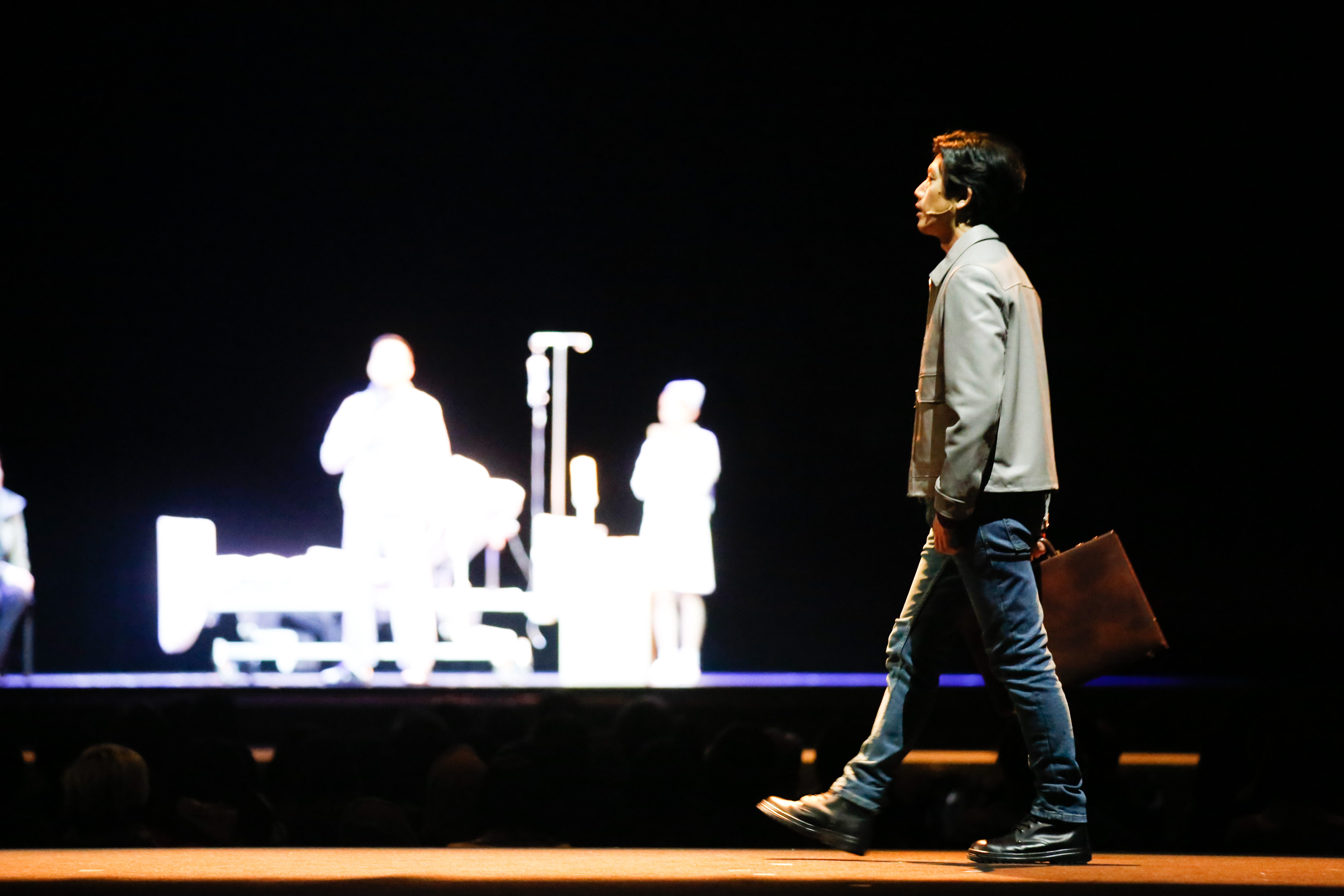 賴聲川舞台劇《如夢之夢》今舉行彩排,圖中為莫子儀。