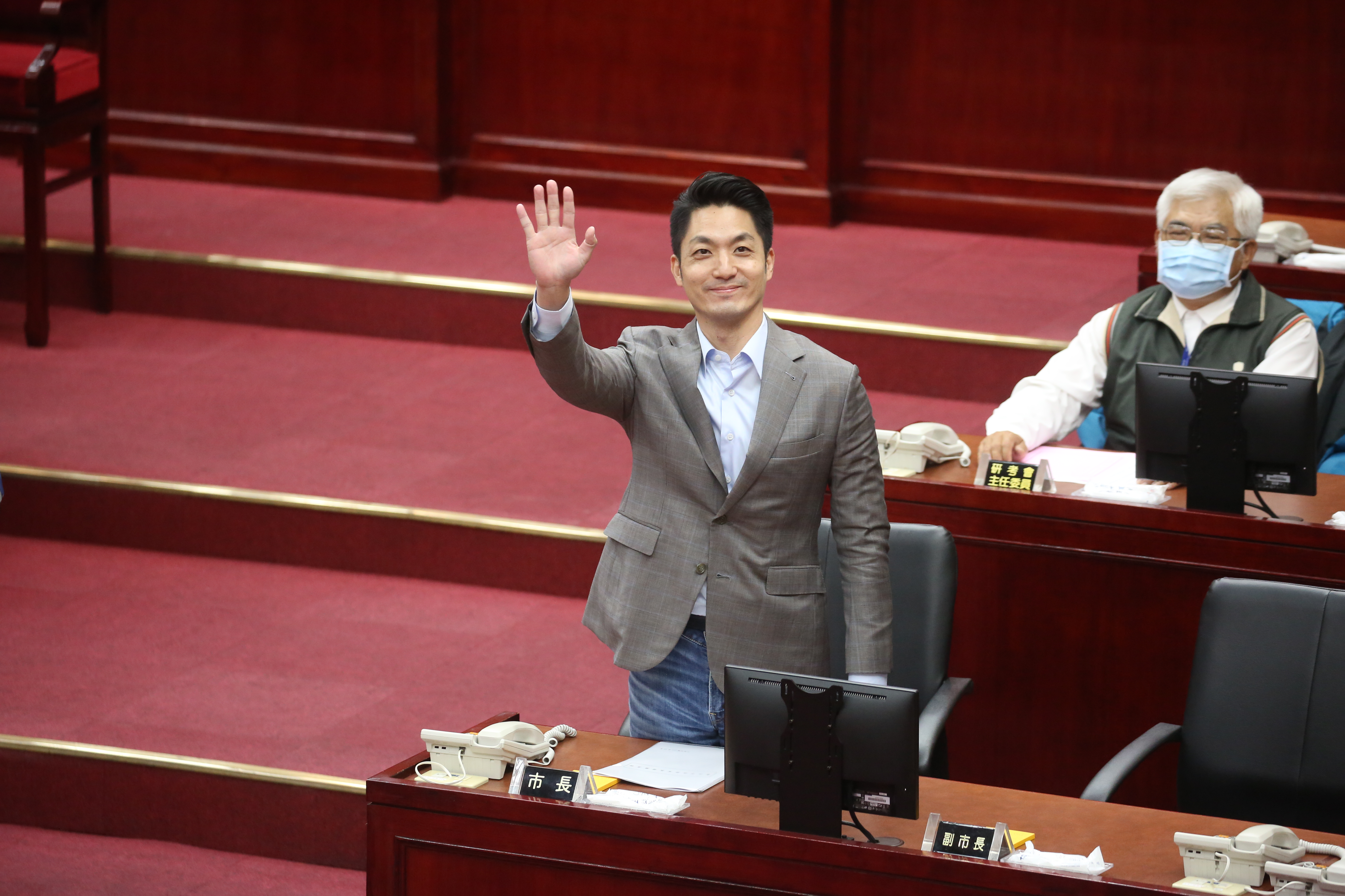 國民黨蔣萬安（圖）正式就職成為台北市長，不過副市長林奕華要等到2月才會轉任。