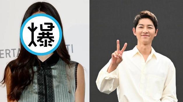 宋仲基(右,FriDay影音提供)大方認愛英國女友凱蒂(左,翻攝臉書)。
