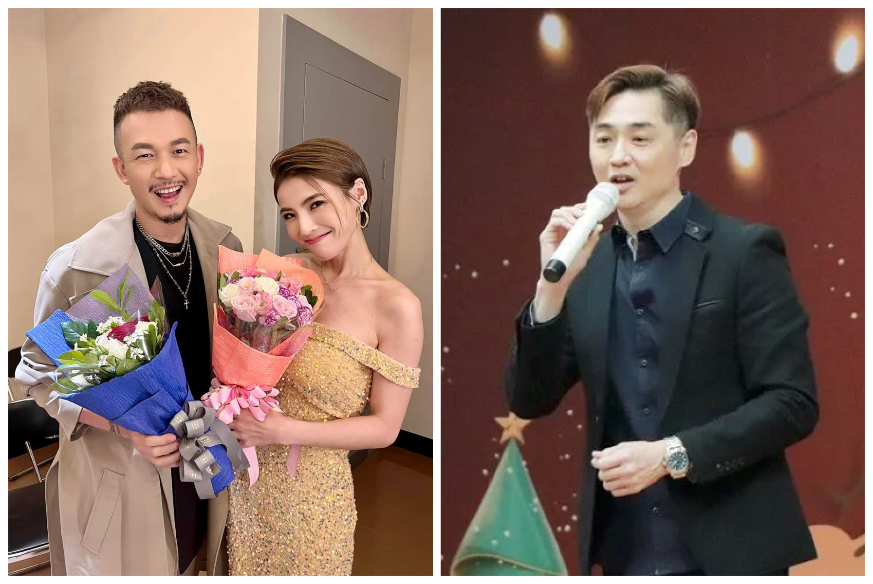 阿Ben和妻子徐小可（左圖）曾是宋逸民（右圖）教會的教友。（翻攝白吉勝&徐小可 Love 白宮這一家 Pai’s Family 臉書／宋逸民臉書）