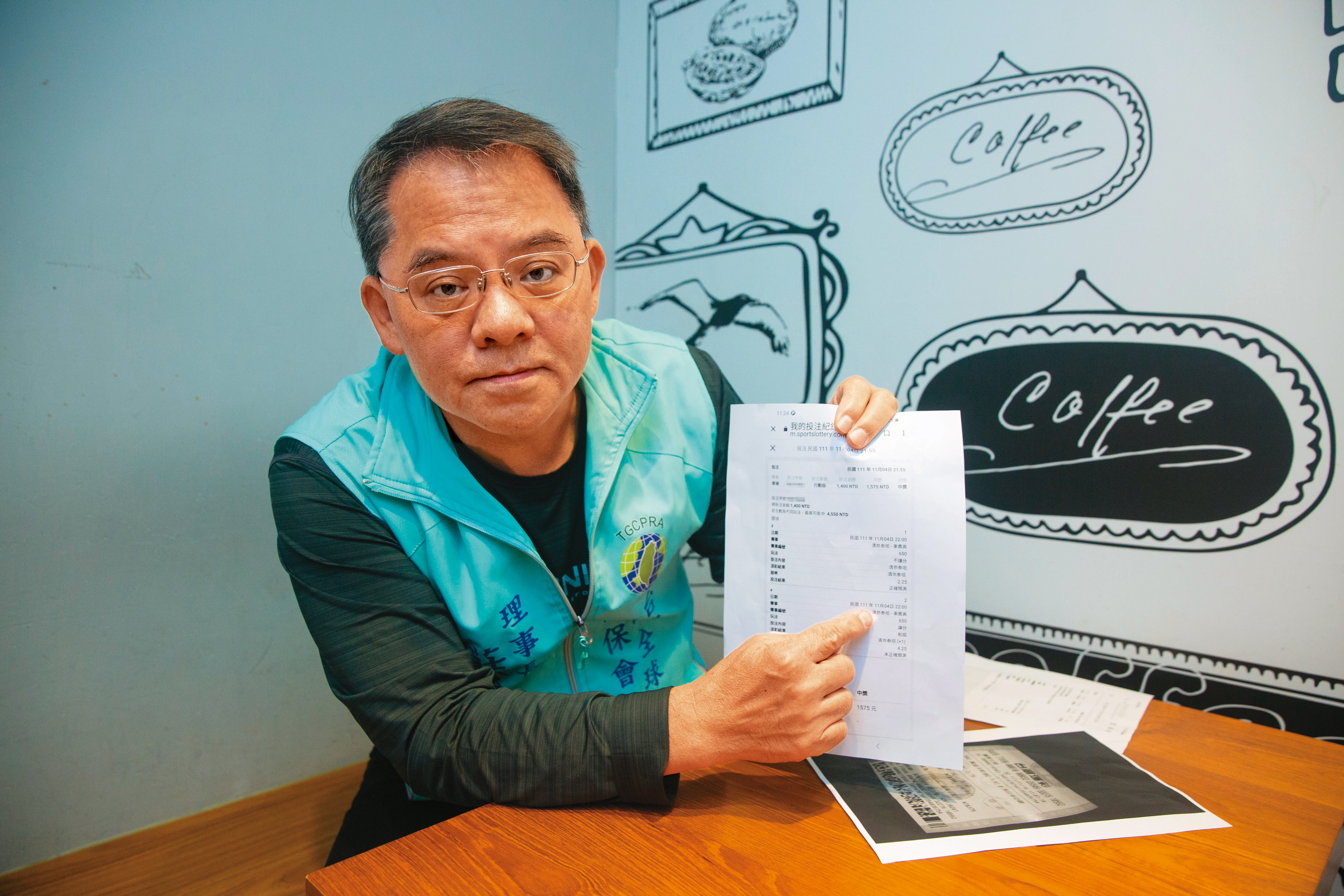 台灣全球消費者權益保護協會理事長莊鑫葆（圖）認為，運彩公司需要檢討。