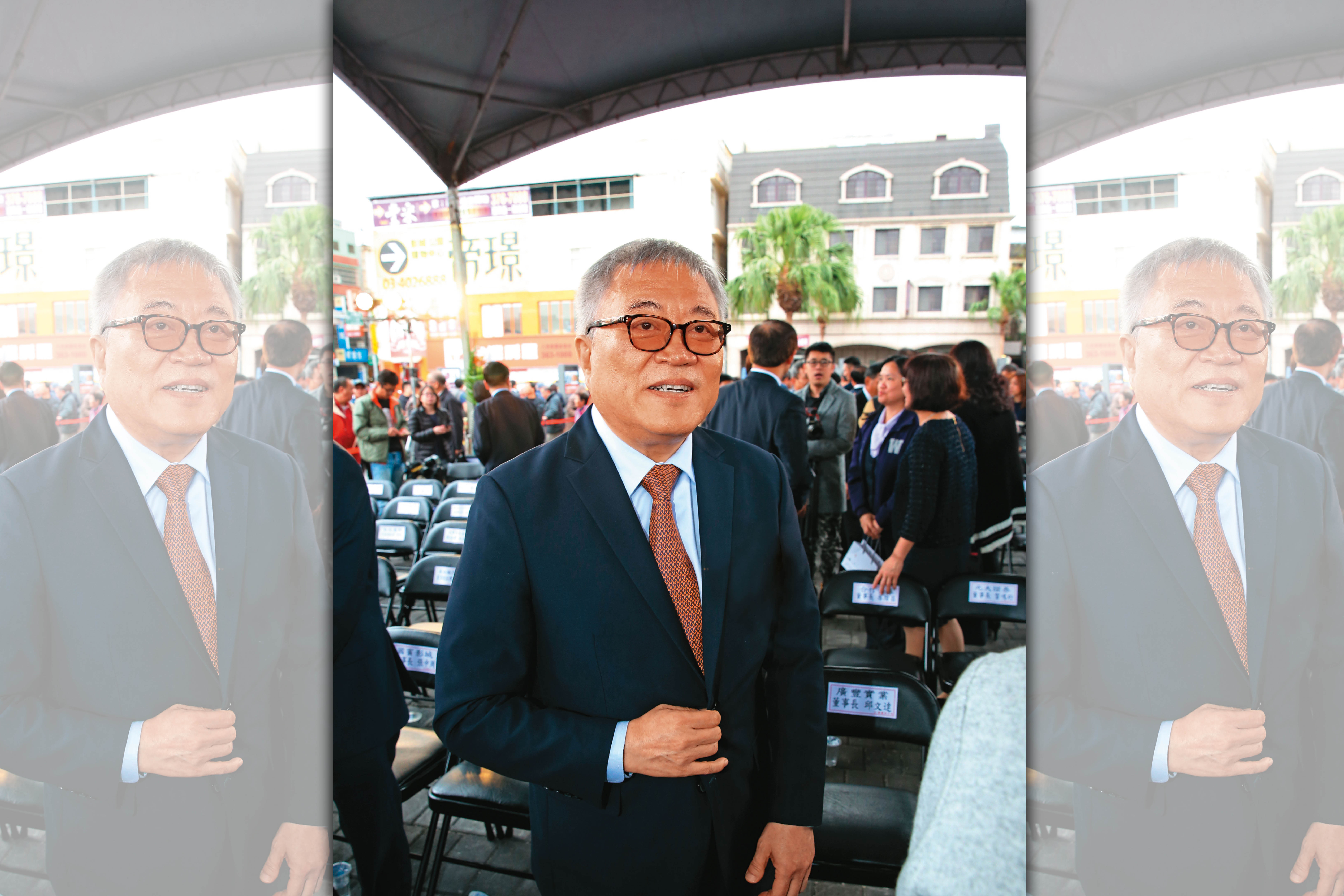 賀鳴鐸過去在廣豐負責海外事業，主導香港大中華公司交易案。