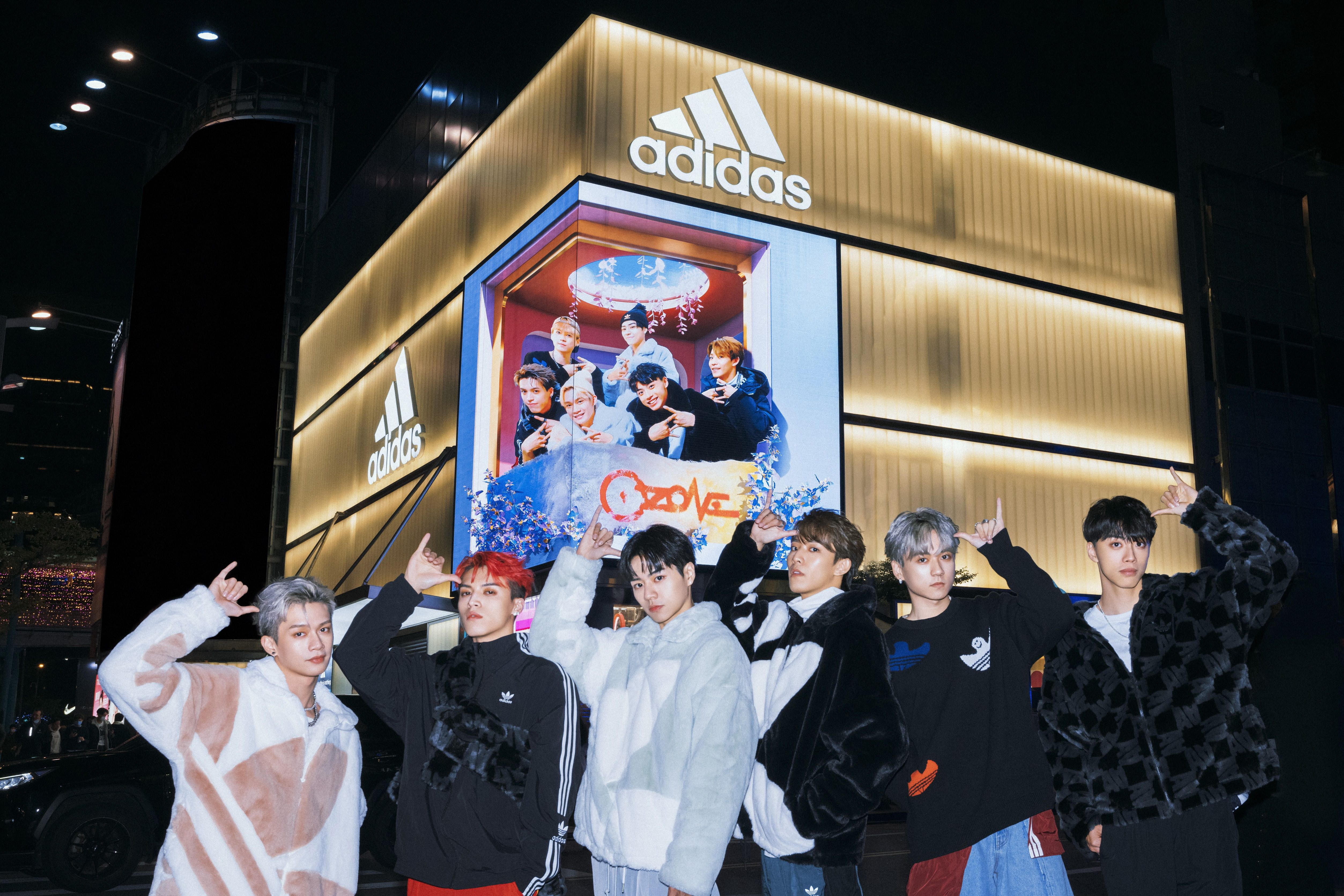 Ozone出道以來深受品牌青睞，並成為 adidas Originals 潮流大使。（索尼音樂提供）