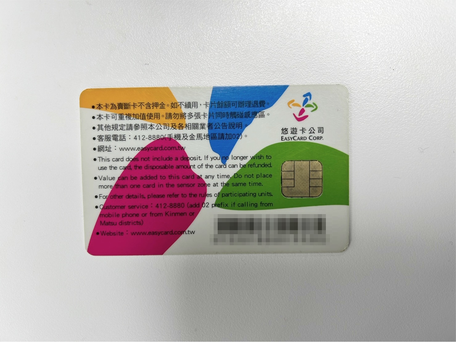 悠遊卡的壽命到底有多長？官方有效期限設定為20年。（讀者提供）