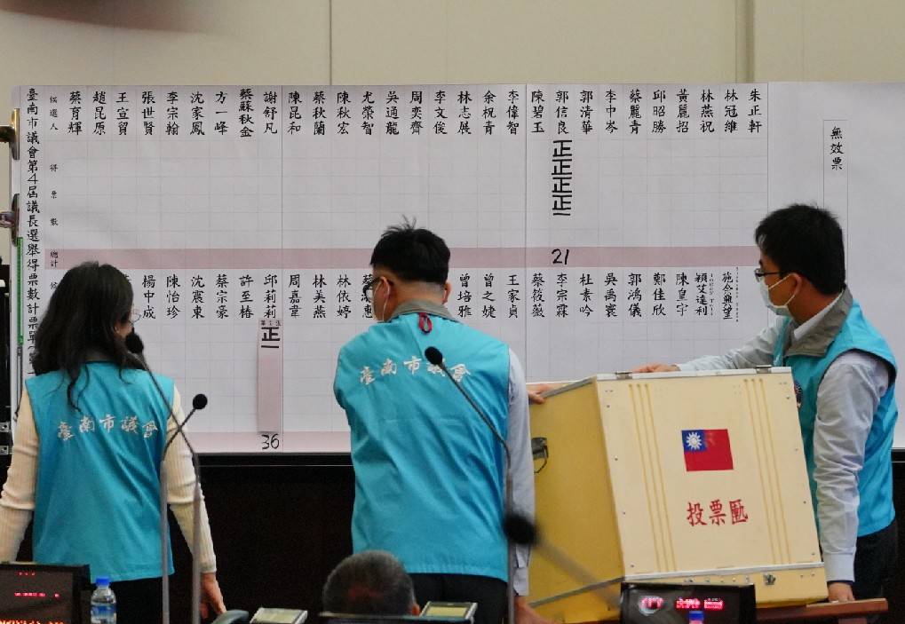 台南市議長選舉中,有3名國民黨籍議員跑票,遭黨部祭出開除處分。