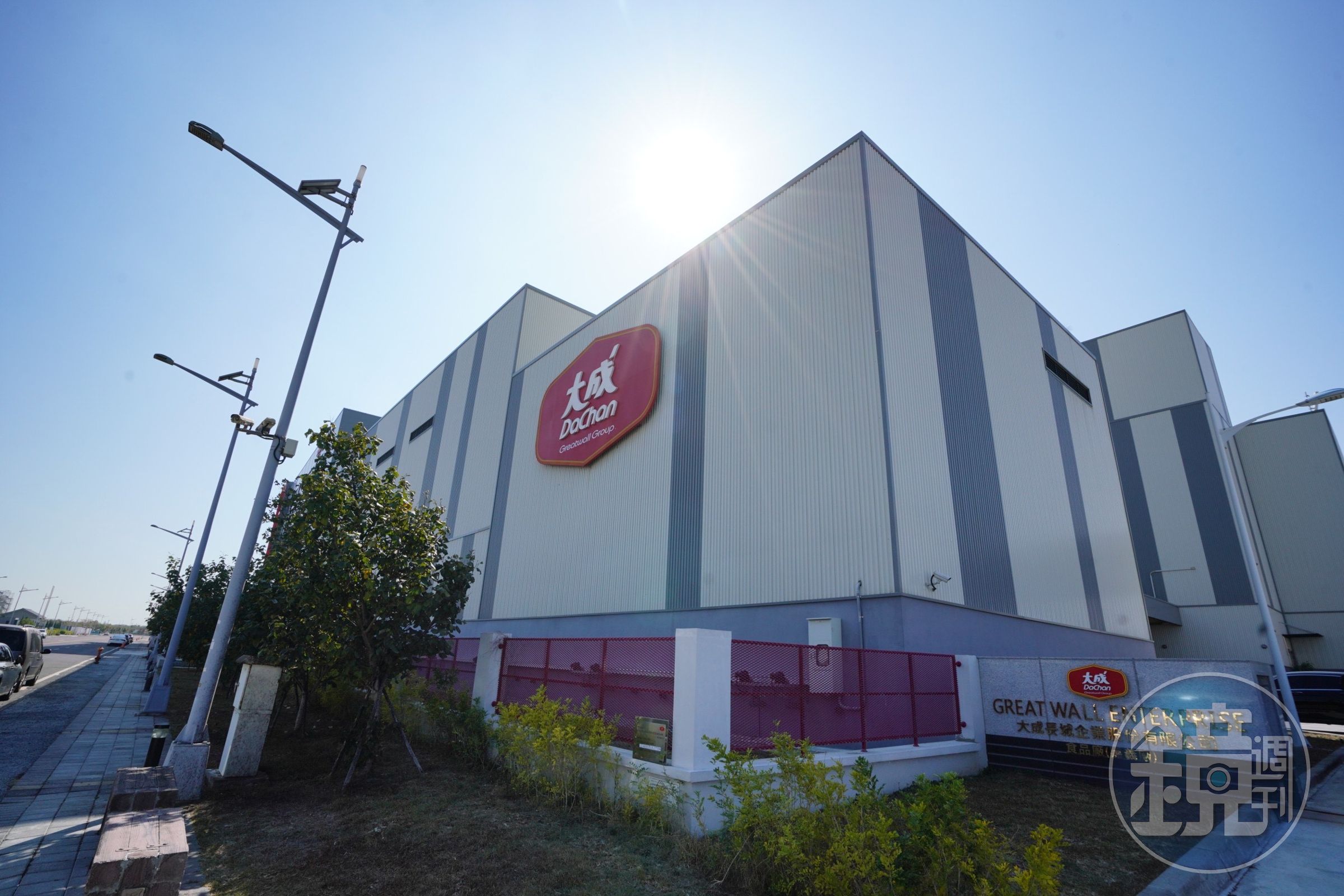 大成嘉義食品園區今日啟用，董事長韓家宇表示，第一期每年可貢獻50億營業額。