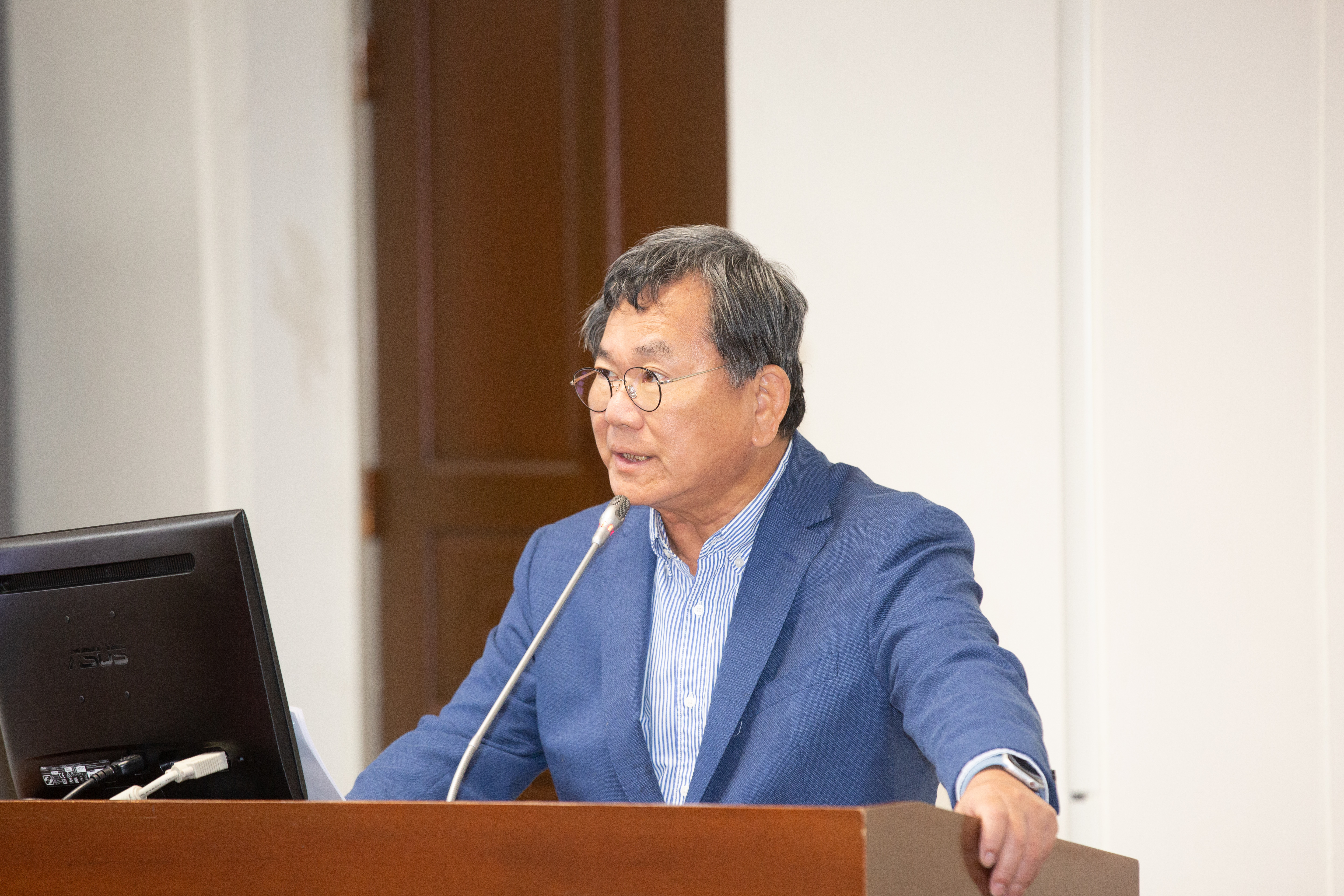 陳明文爆遭黑道恐嚇，要求警政署加強掃黑。（本刊資料照）