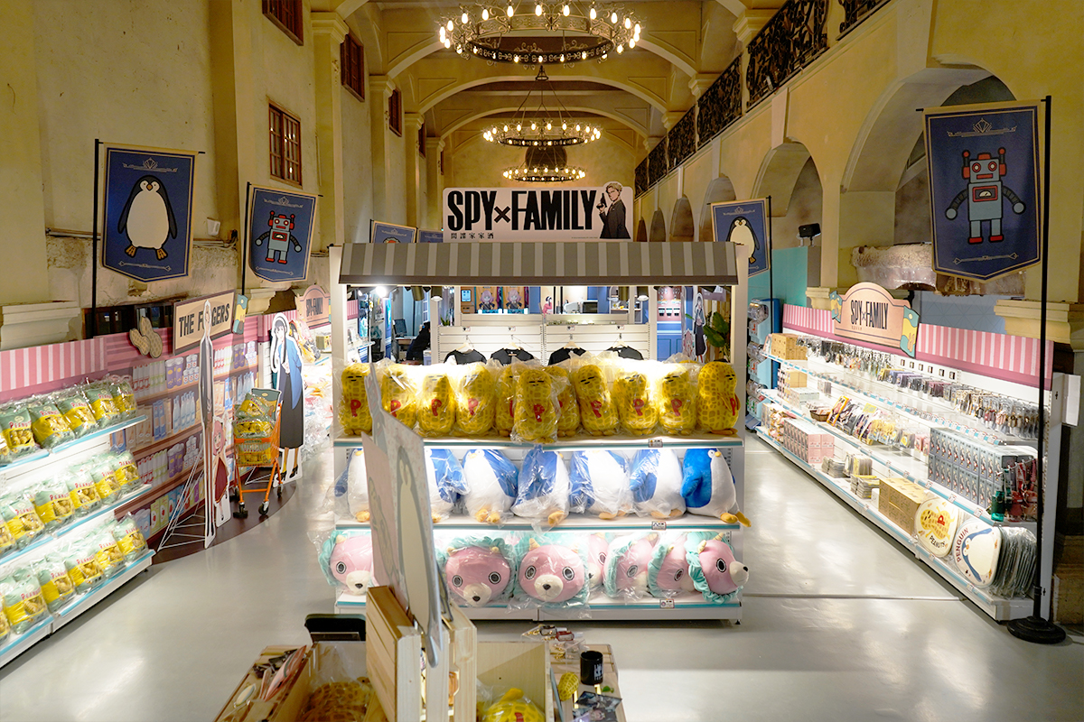 快閃店商品銷售區。（木棉花提供）