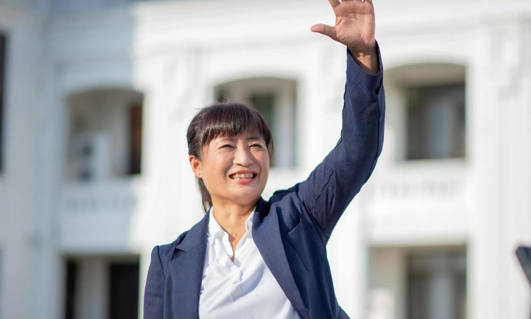 南投縣第2選區立委補選將於明年3月4日舉行，民進黨提名前立委蔡培慧參戰。（翻攝蔡培慧臉書）