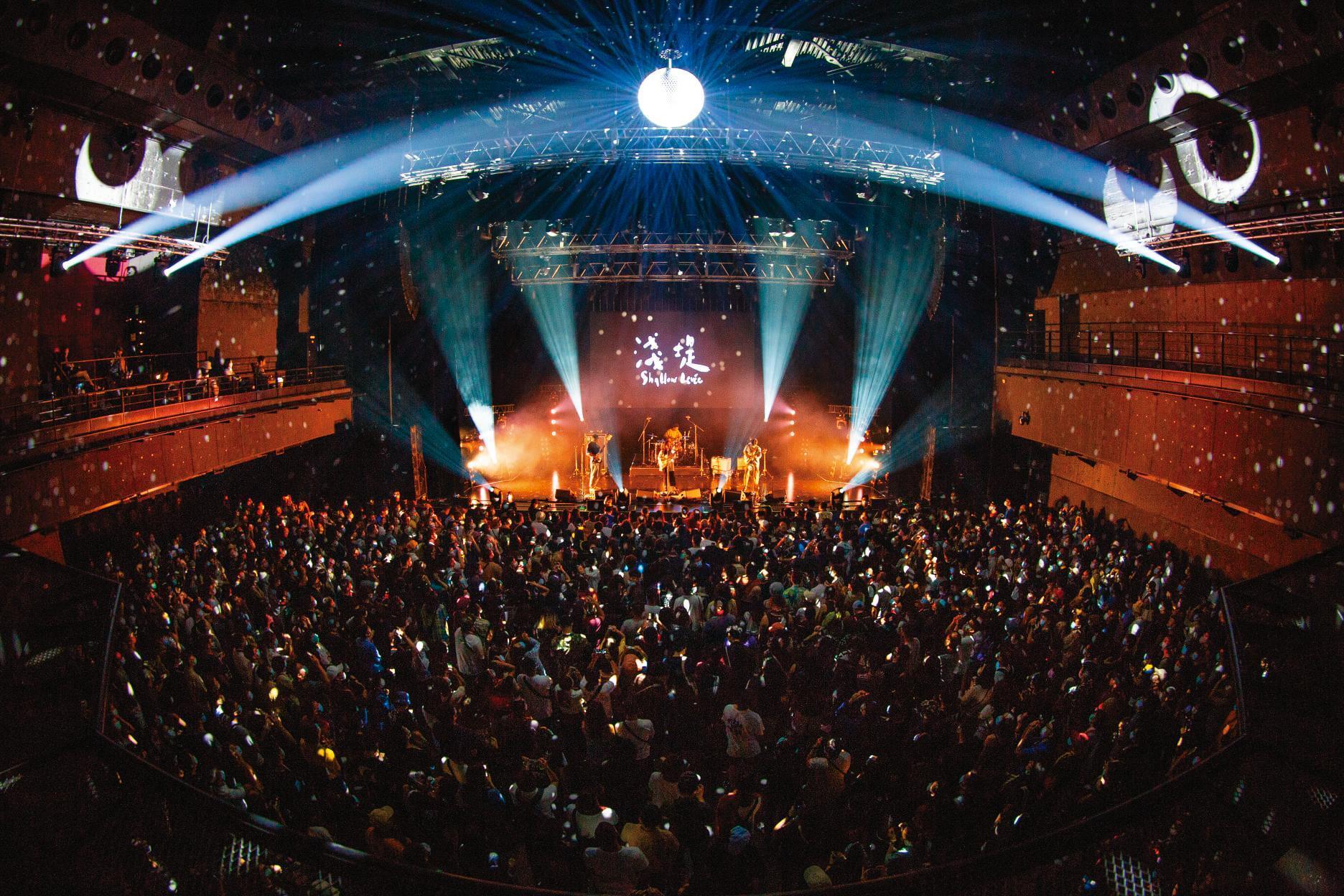 Zepp New Taipei於2020年8月舉辦「Zepp台灣presents台日友好搖滾之夜」,滅火器、淺堤等台灣樂團都共襄盛舉。(火氣音樂提供)