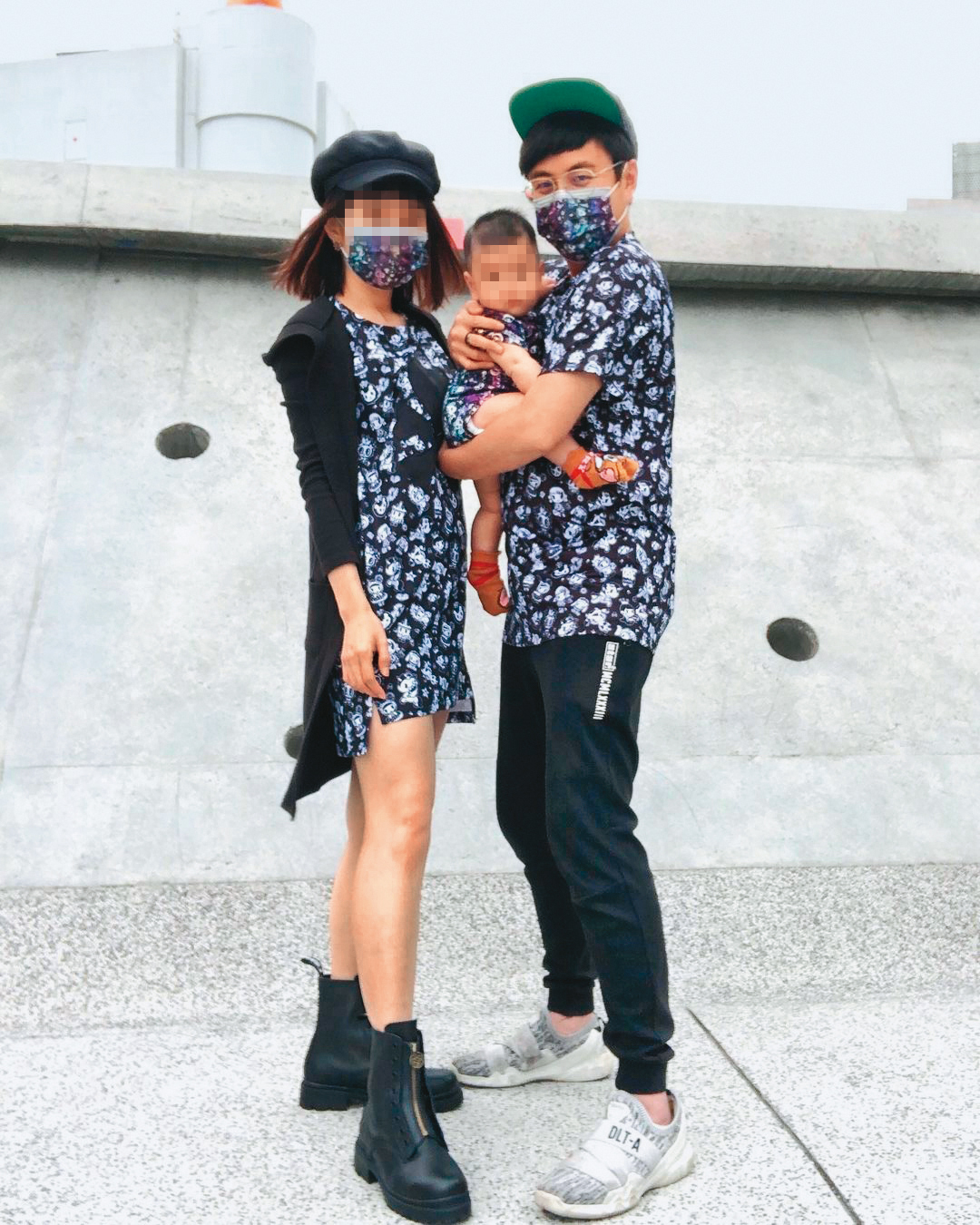 黃靖倫結婚3年育有1子,因疫情至今尚未辦婚宴。(翻攝自黃靖倫IG)