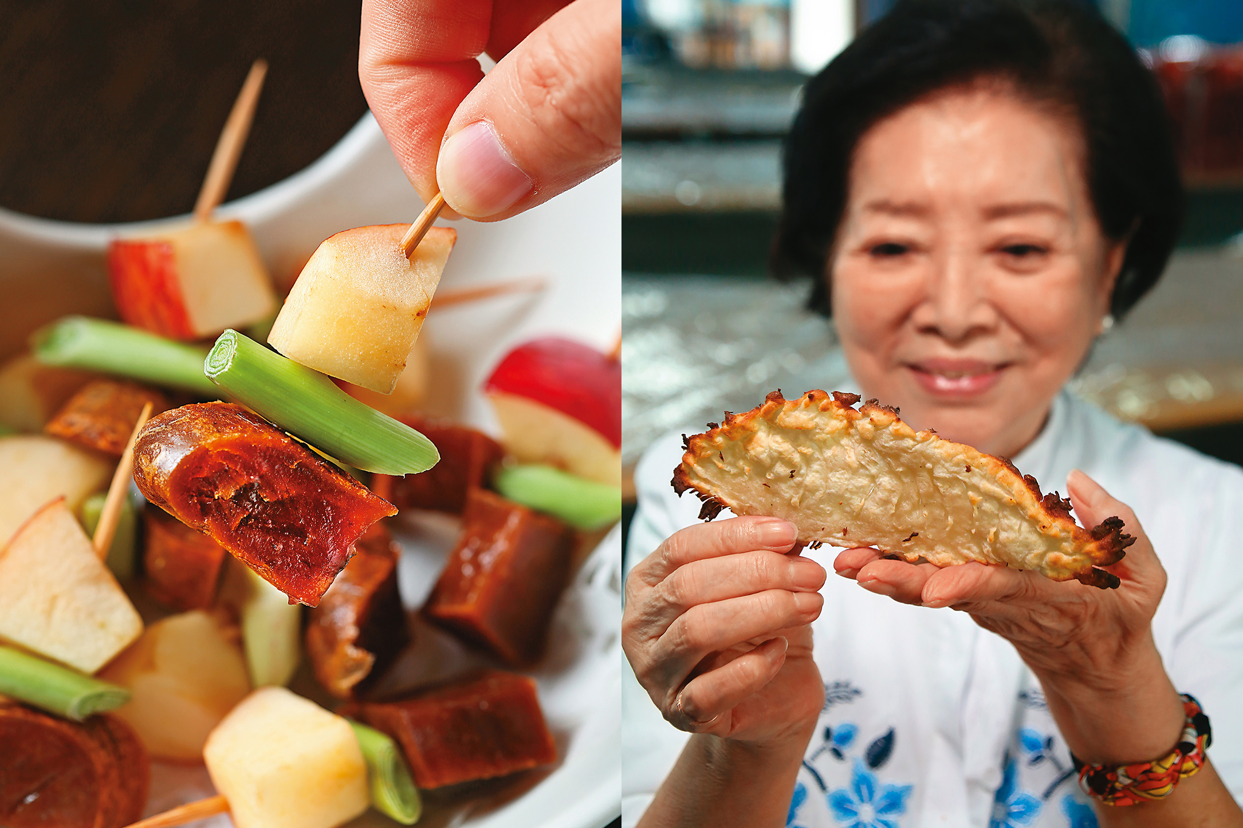 來東港除了一定要吃黑鮪魚、油魚子及櫻花蝦等三大海鮮特產，現在也可以到觀光工廠體驗DIY「國民零嘴」鱈魚香絲。