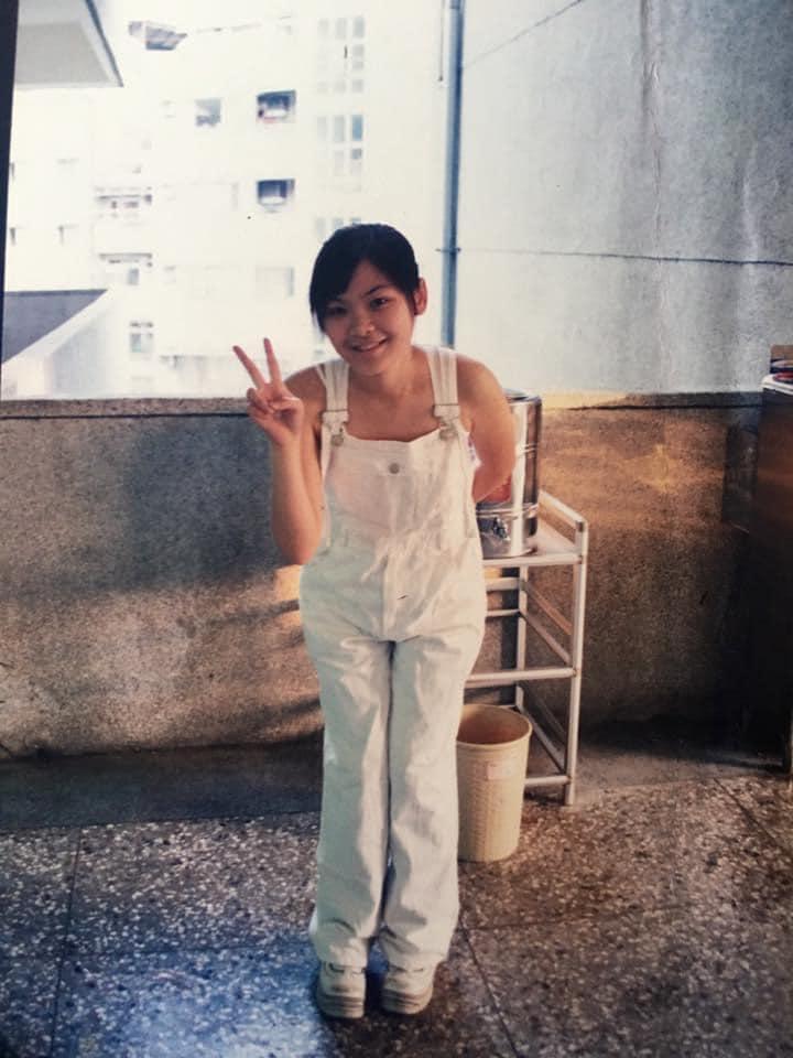 陳沂17歲的青澀照曝光。（翻攝自陳沂臉書）