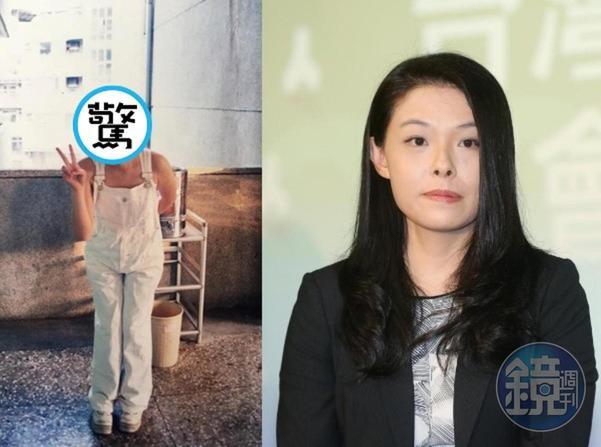陳沂（左，翻攝陳沂臉書）貼出17歲的青澀照片，有網友認為撞臉高虹安（右，本刊資料照）。