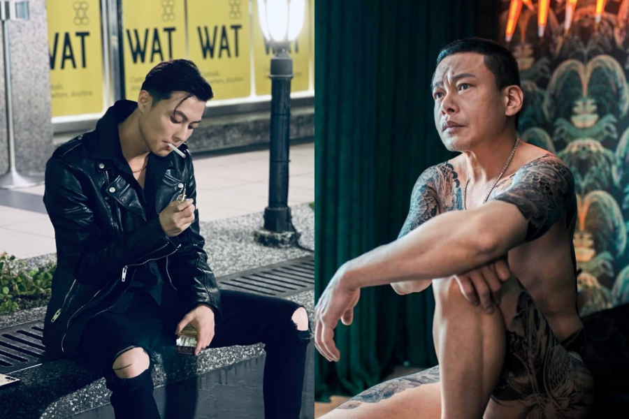 王子（左圖）與李康生（右圖）在電影《山中森林》飾演兄弟，兩人氣場和氣質都有很大不同。（喜鵲娛樂、禾力文創提供）