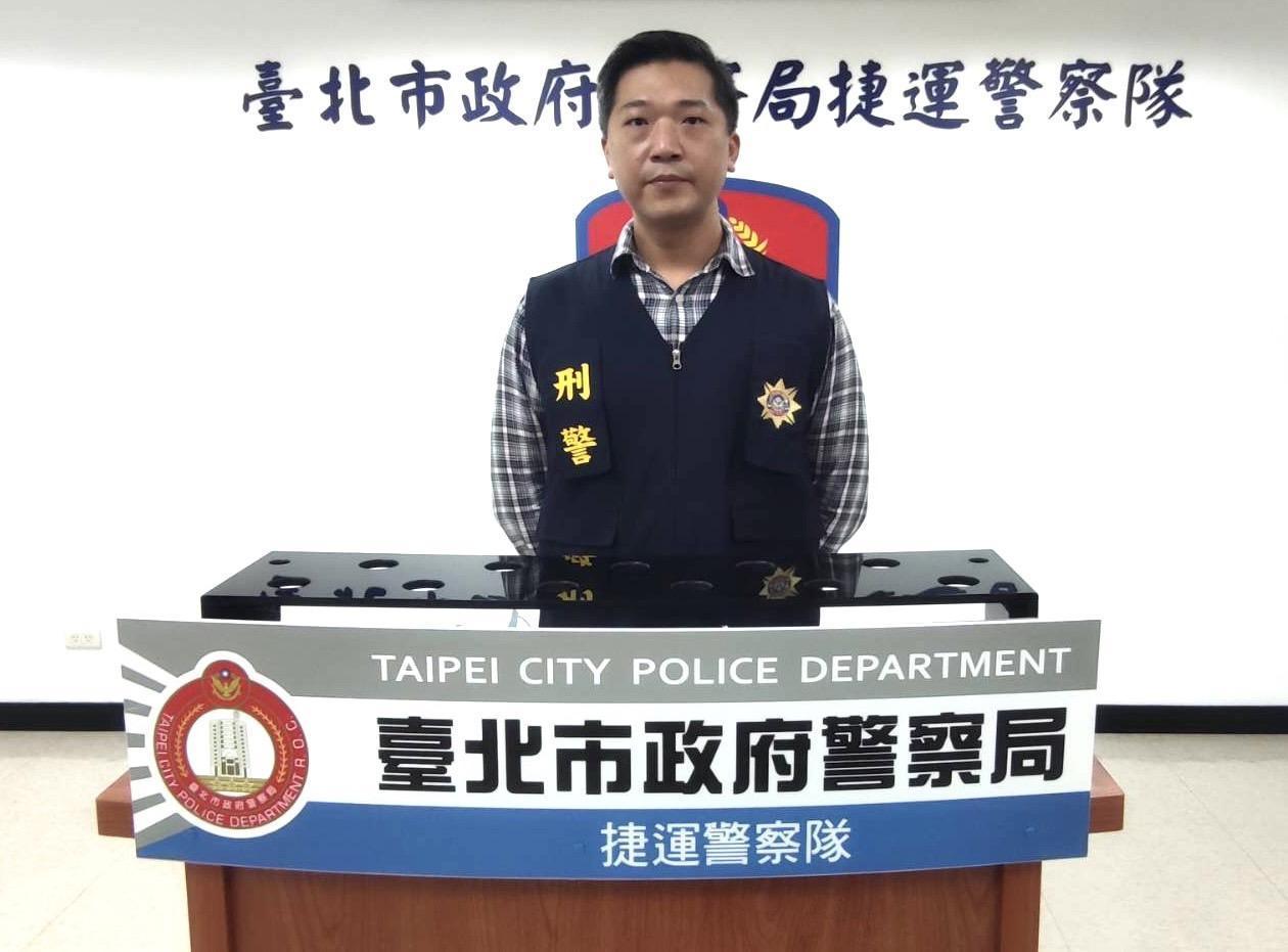 北市捷運警察隊刑事組長宋俊良。（翻攝畫面）