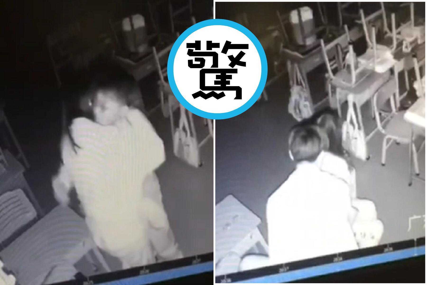 教室3P結局太驚奇！他打電玩太高潮，情侶約砲打到「絕頂內縮」。（翻自《51吃瓜網》）