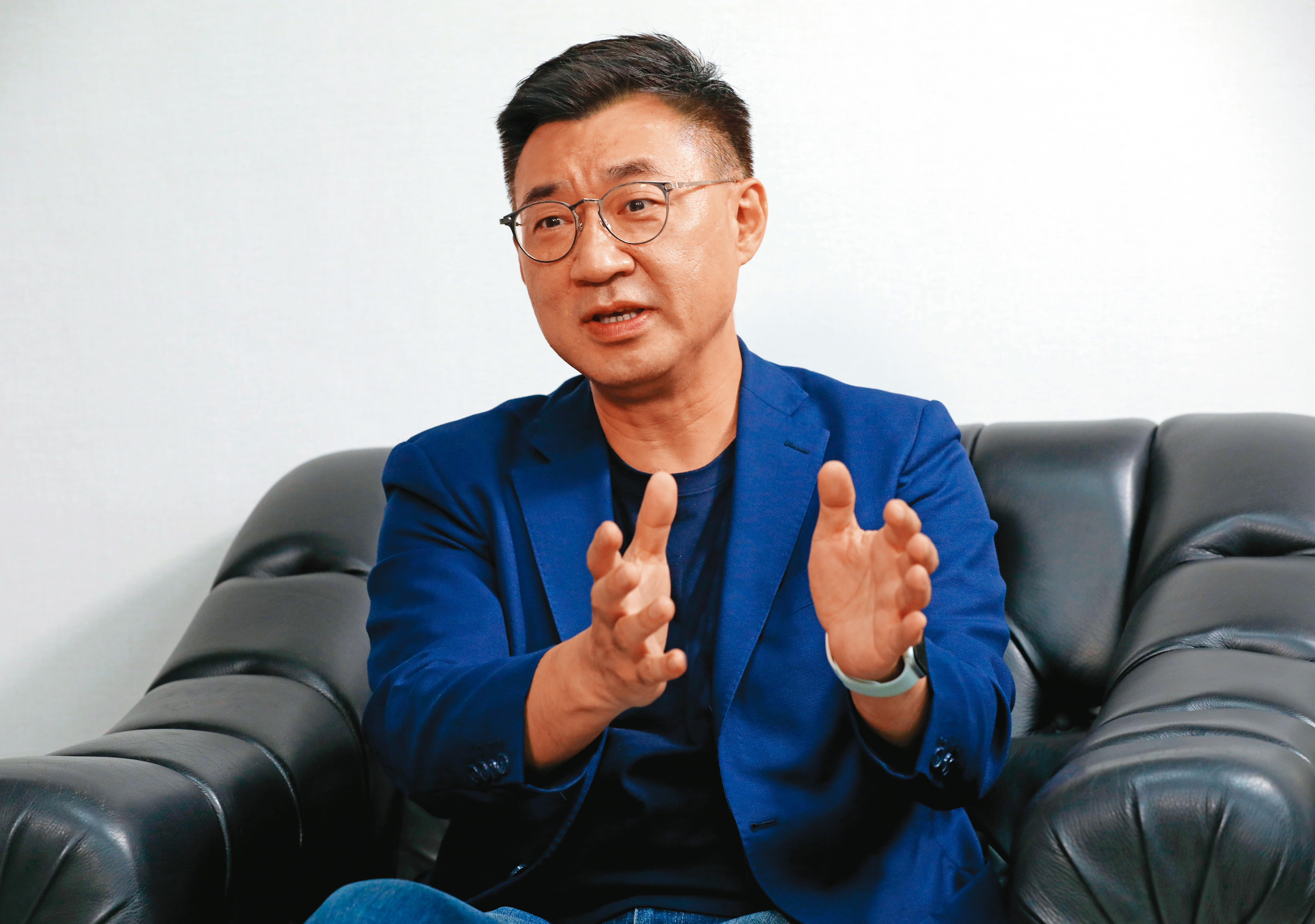 前國民黨主席江啟臣接棒新北市長呼聲高,但江2日表示將爭取立委連任。