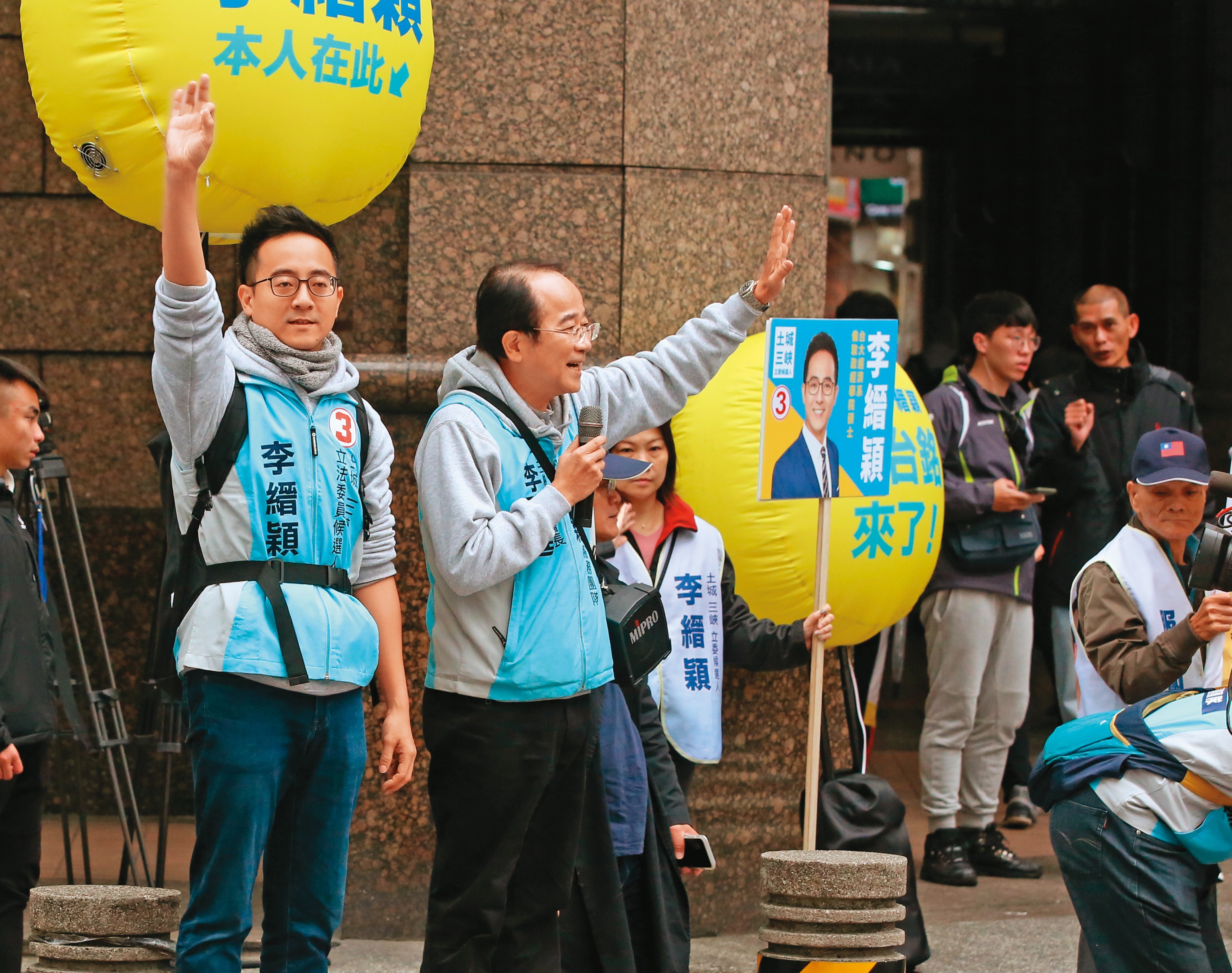 朱立倫重整地方勢力，派前立委李嘉進之子的李縉穎擔任新竹市黨部主委。