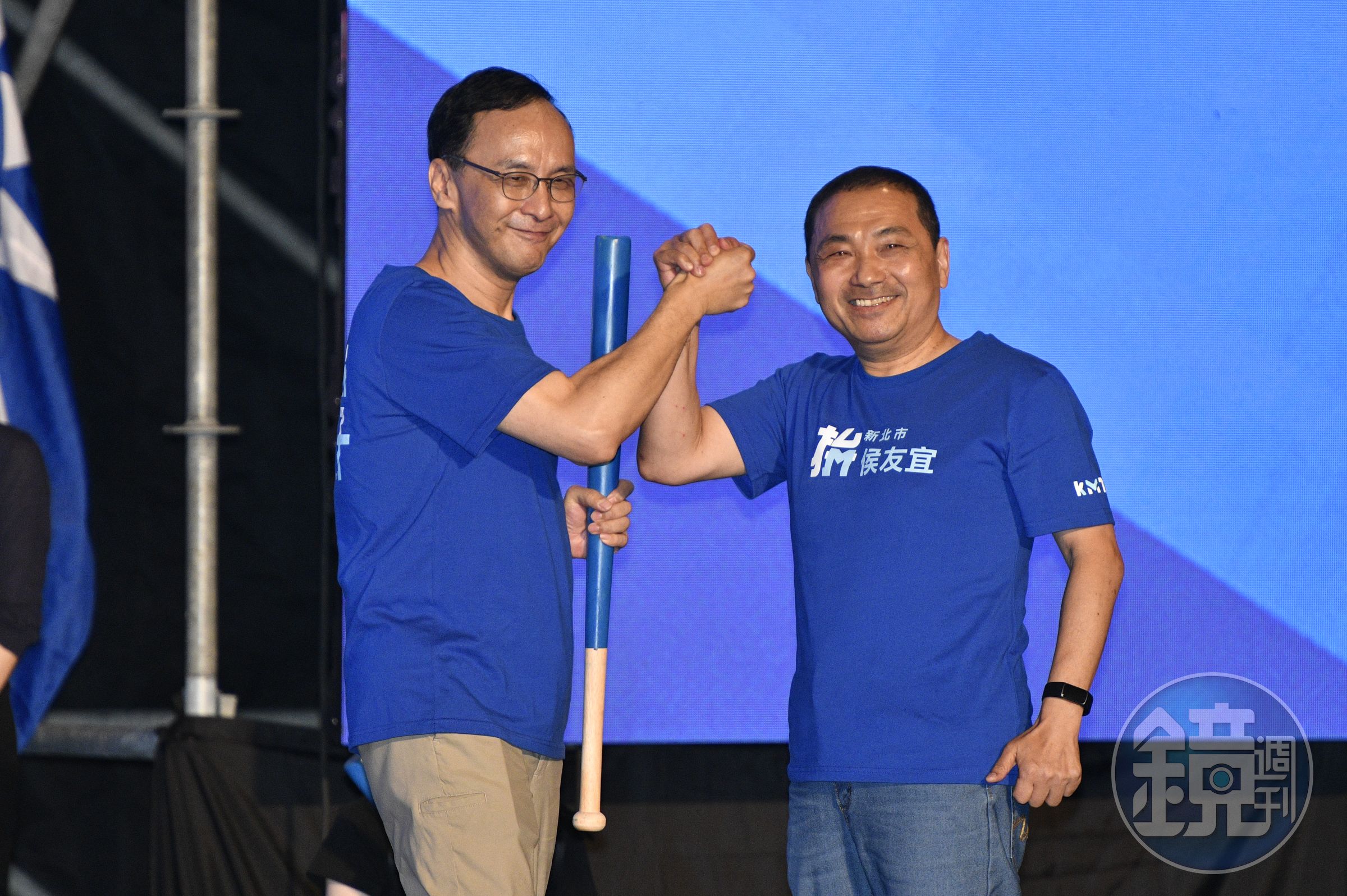 朱立倫(左)劍指總統大選,侯友宜(右)也被看好是熱門人選。(本刊資料照)