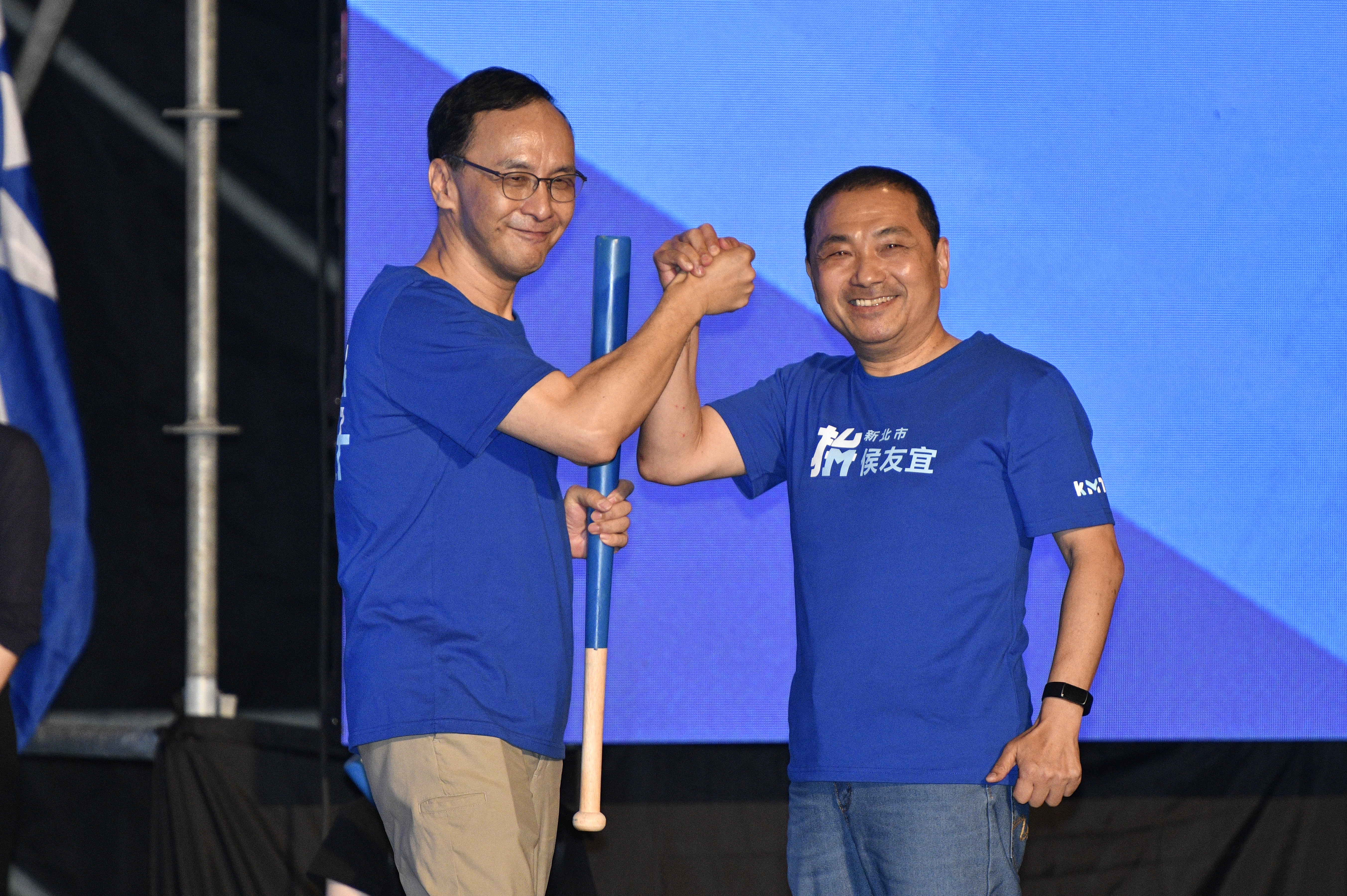 朱立倫（左）劍指總統大選，侯友宜（右）也被看好是熱門人選。（本刊資料照）