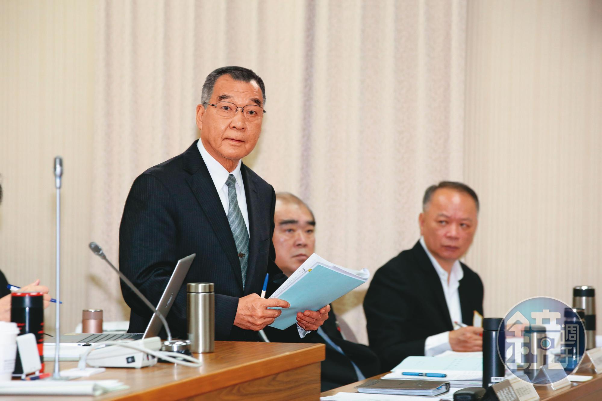 中科院連連出包，身兼該院董事長的國防部長邱國正（圖）難辭其咎。
