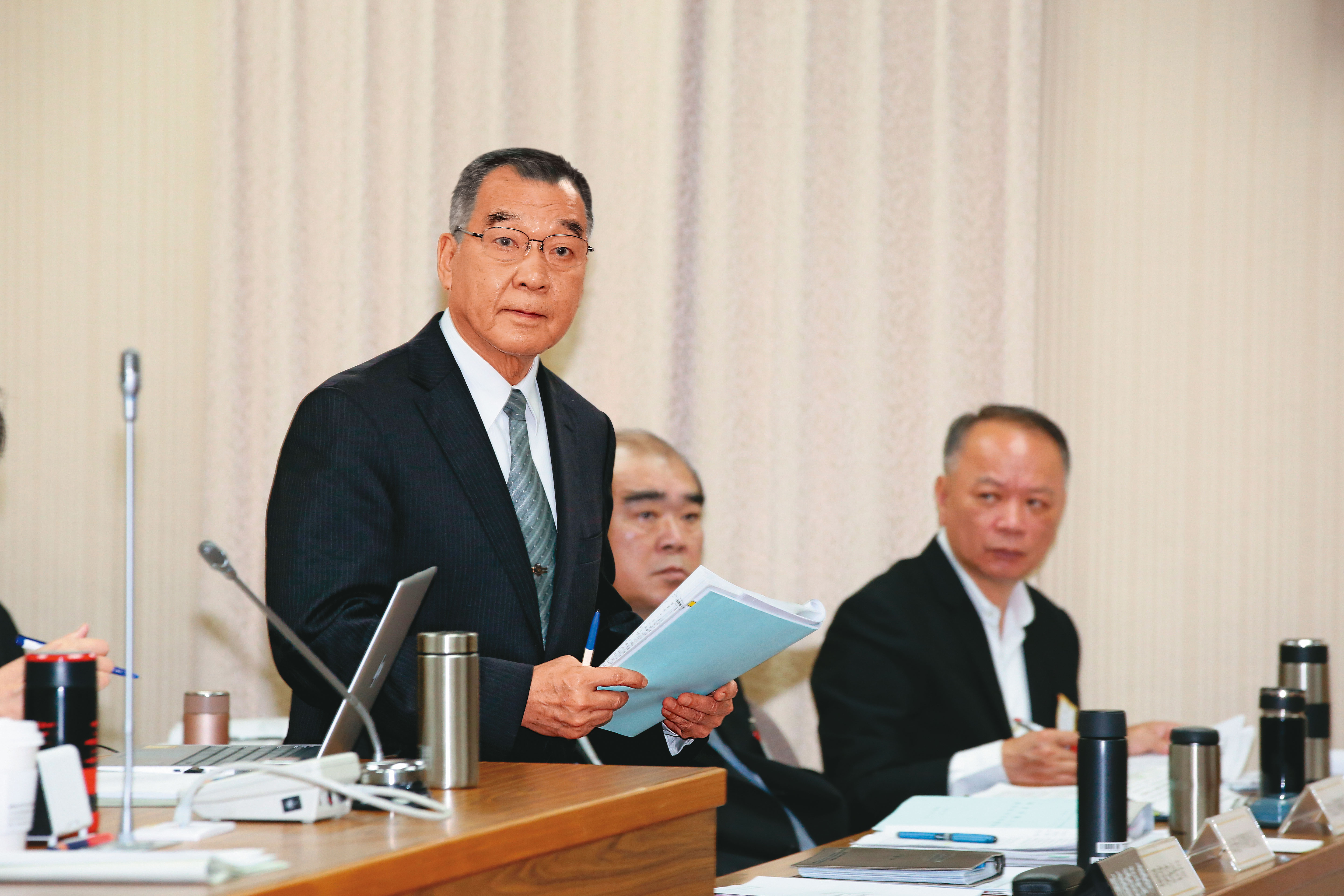 中科院連連出包，身兼該院董事長的國防部長邱國正（圖）難辭其咎。