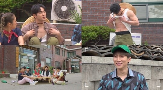 白虎與神童、徐恩光等人一起出演《The Door》旅遊節目。（網路圖片）