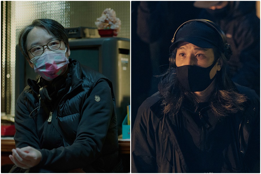 《模仿犯》由張榮吉(上圖)與張亨如(下圖)雙導演攜手打造。(Netflix提供)