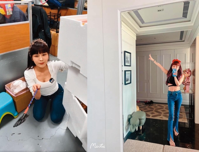 過往大方分享居家與直播人生的丟丟妹，如今一家遭未露臉的老公反擊嗆慘，而且她自己似乎也有黑料隱而未爆，讓對方非常有信心準備開戰。（翻攝臉書）