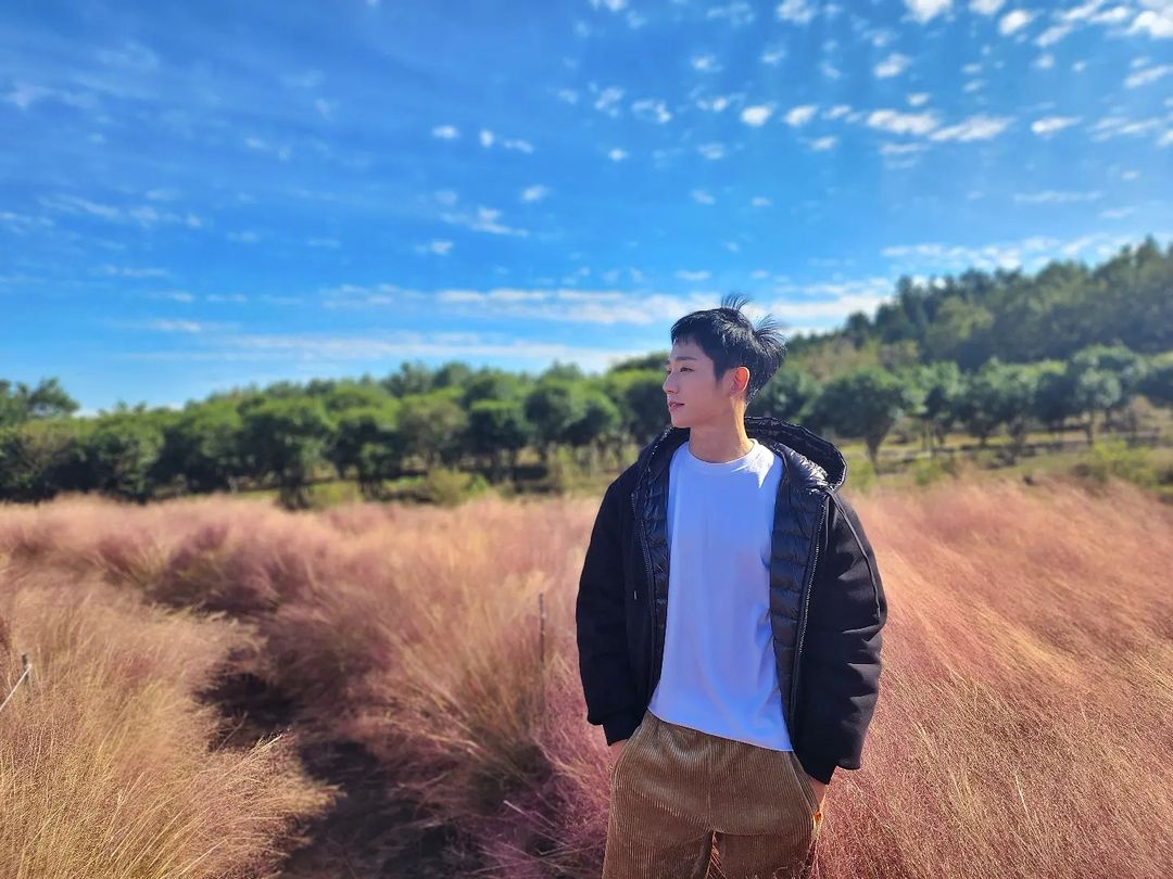 丁海寅將於本週五上午飛抵台灣,參加LOUIS VUITTON開幕活動。(翻攝自丁海寅IG)