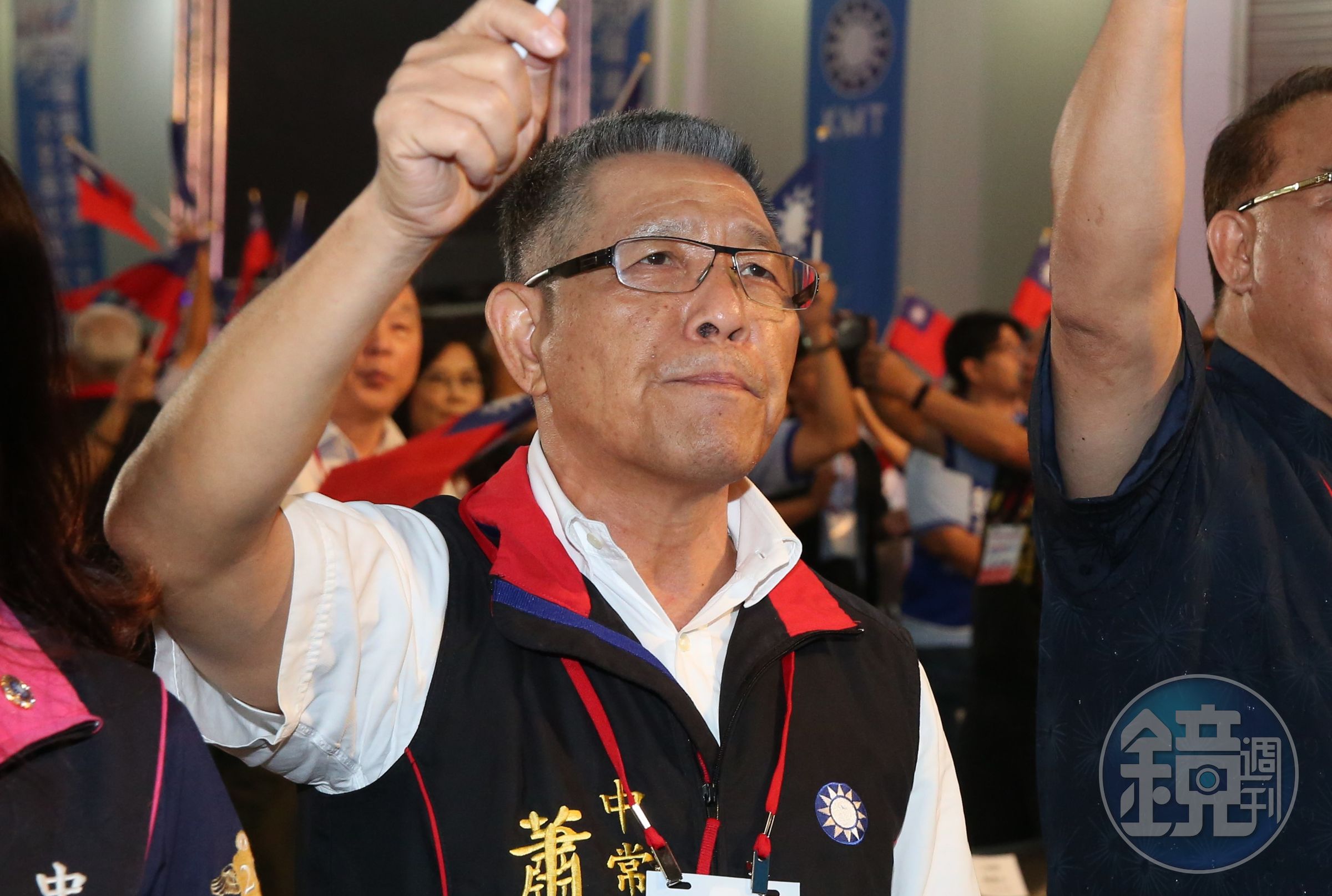 國民黨蕭景田涉入賄選案，今到案訊問後，遭檢方聲請羈押禁見，而法院裁定以800萬元交保候傳。（本刊資料照）