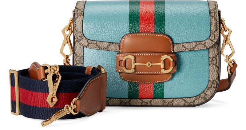 GUCCI Horsebit 1955兔年主題限定系列迷你包。NT$109,100(古馳提供)