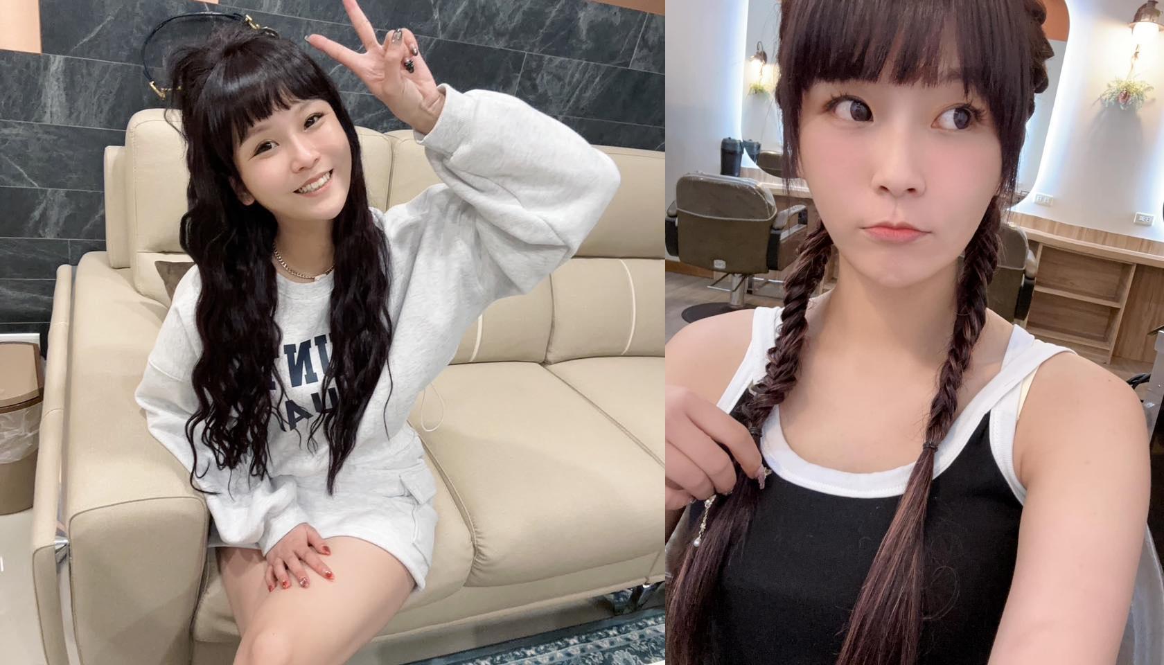丟丟妹(李明珊)宣告將回歸,只是換了一個粉絲團,而恐怕也不能再使用她所創造成名的「丟丟妹」這個名字。(翻攝自「樓頂揪樓下」粉絲團)