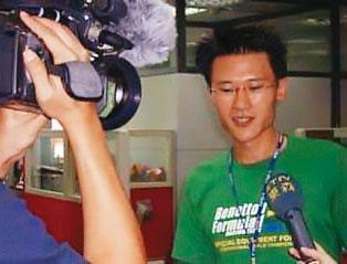 謝銘杰不到30歲就因辦活動在竹科打響名號。（飛虹國際提供）