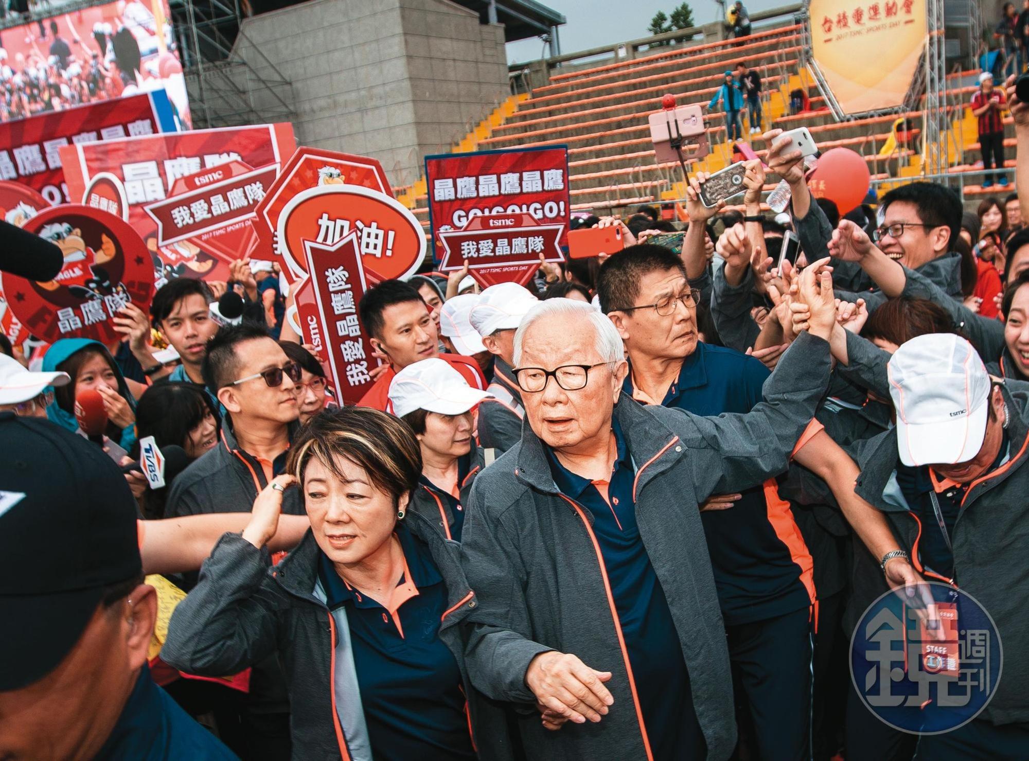 謝銘杰連5年幫台積電辦運動大會。