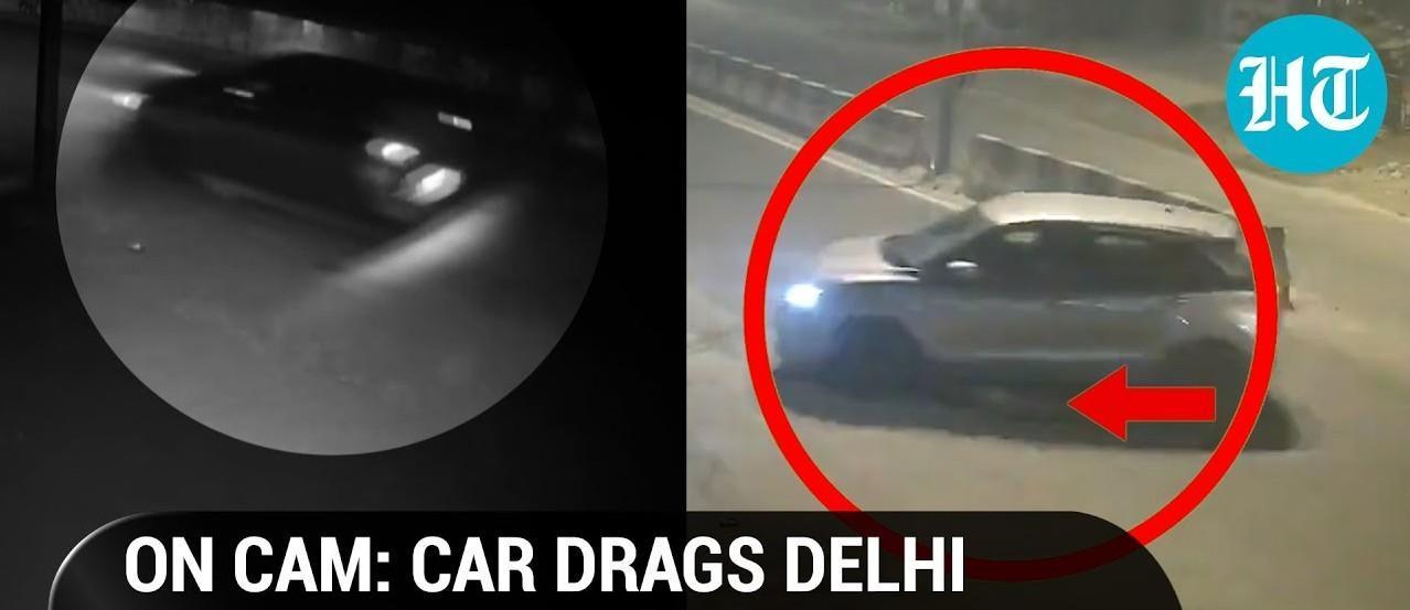 妹子騎車遭高速撞死,全裸拖行13公里!死狀悽慘引眾怒。(翻自《印度快報》)