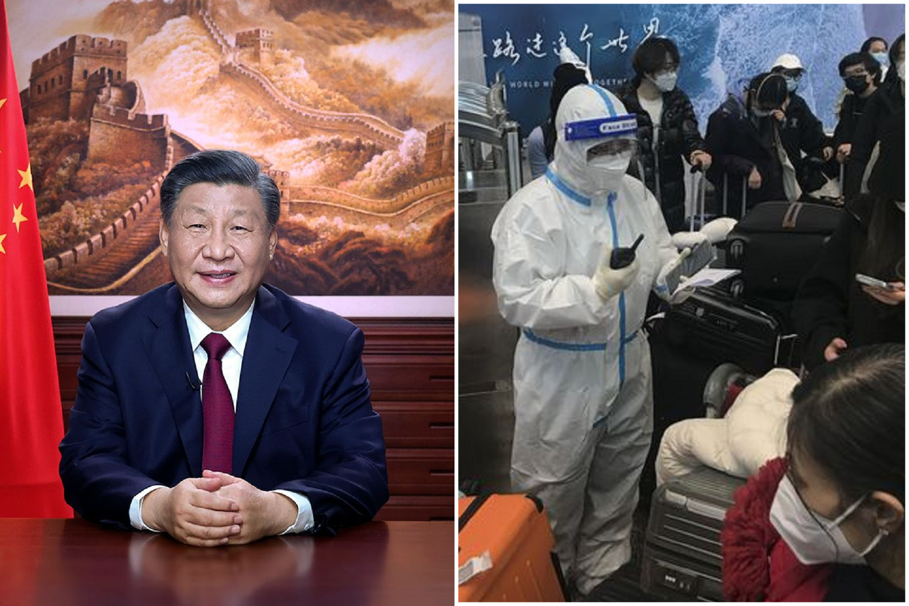 被全球多國「圍堵」防疫，中國不忍啦！揚言祭「對等原則」反擊。（翻自推特）